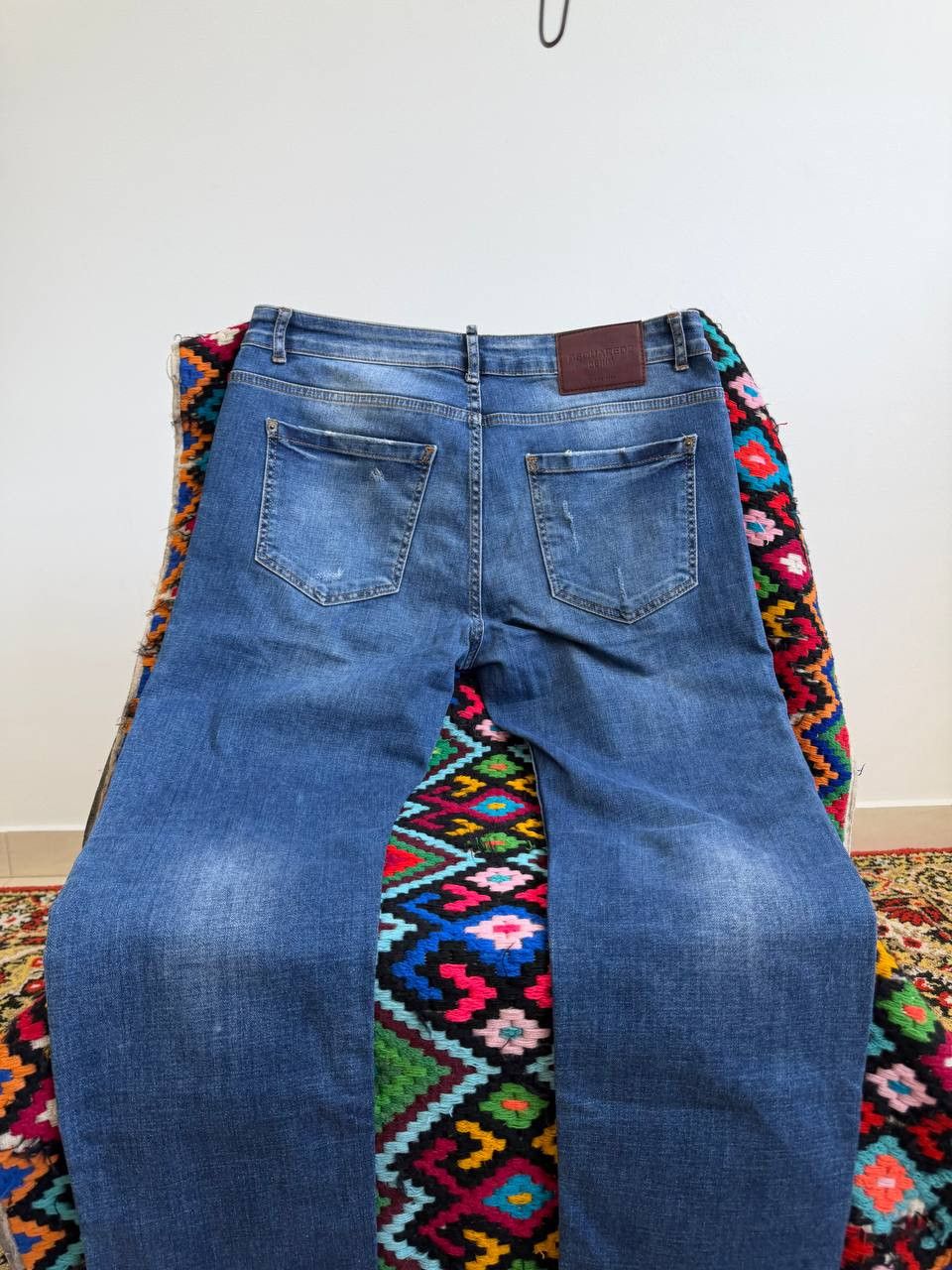 Dsquared2 Dsquared2 Distressed Drip Denim Jeans Y2K Size US 32 / EU 48 - 7 Thumbnail