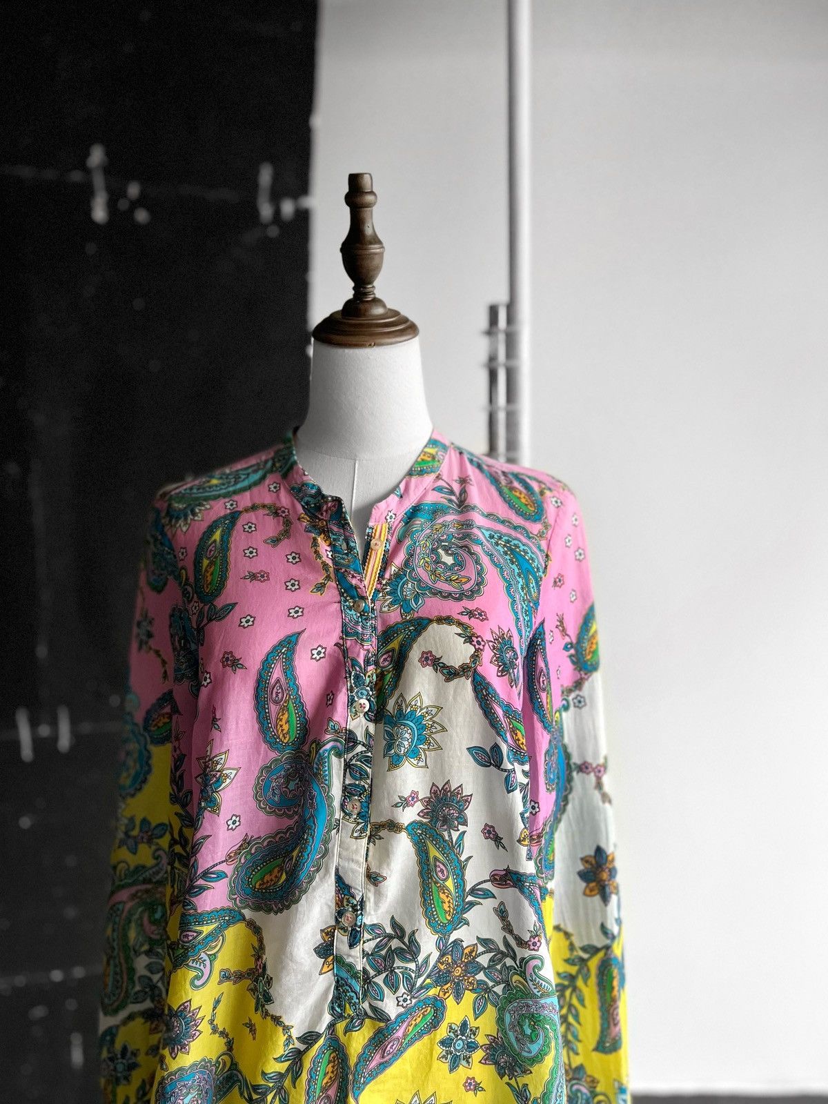 Designer Emily Van Den Bergh Womens Multicolor Long Sleeve Blouse Size S / US 4 / IT 40 - 2 Thumbnail