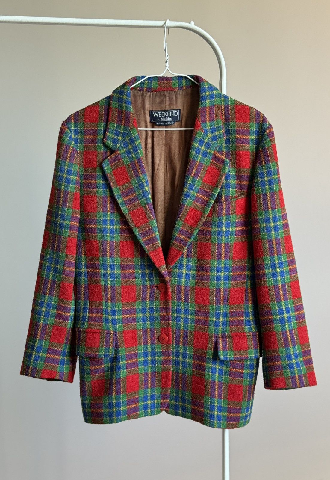 Max Mara Weekend Max Mara Scottish Tartan Plaid Blazer Suit Coat Size M / US 6-8 / IT 42-44 - 5 Thumbnail