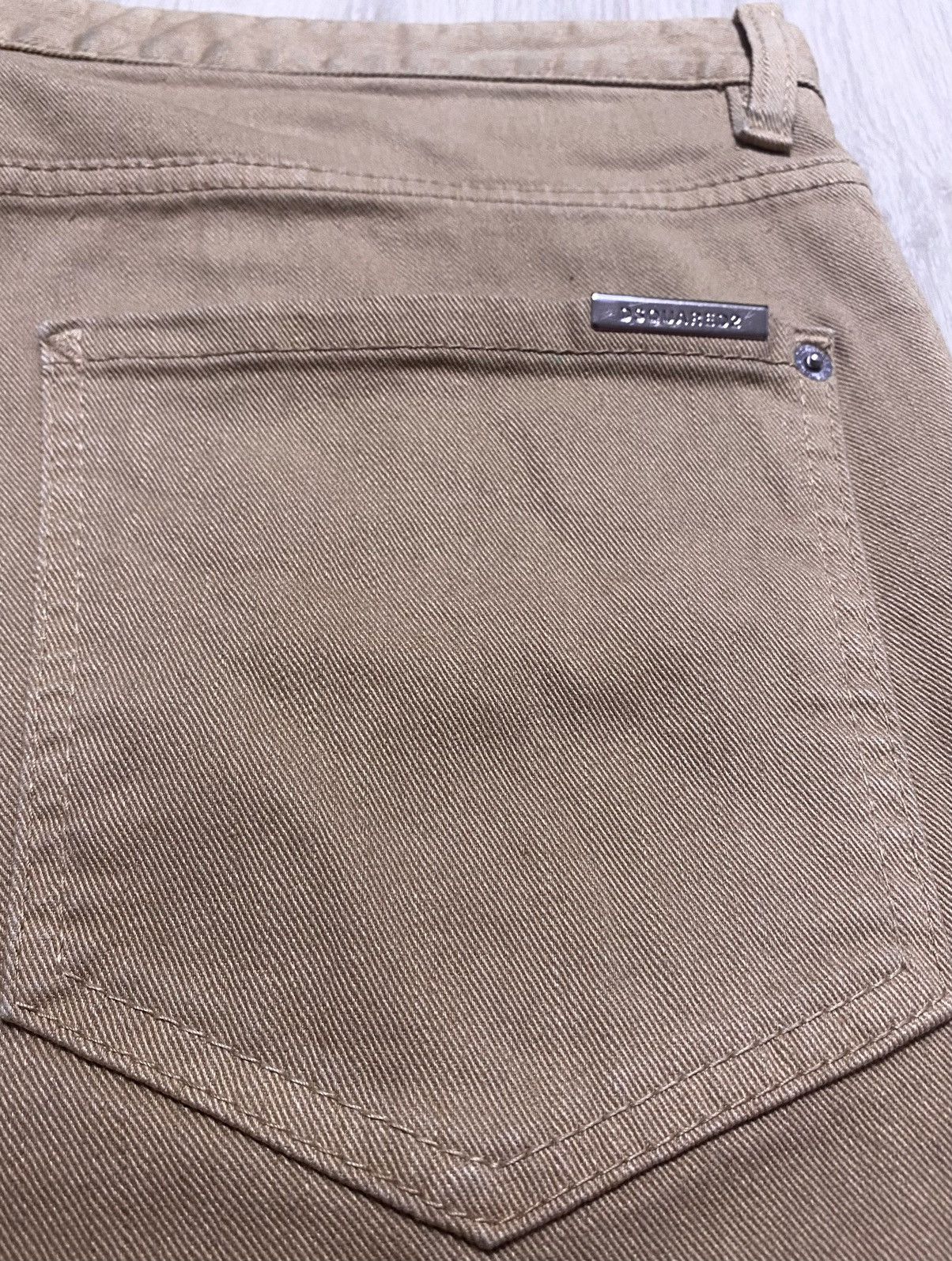 Dsquared2 Dsquared2 Sand Straight Fit Metal Tab Cotton Jeans Denim Size US 38 / EU 54 - 20 Thumbnail