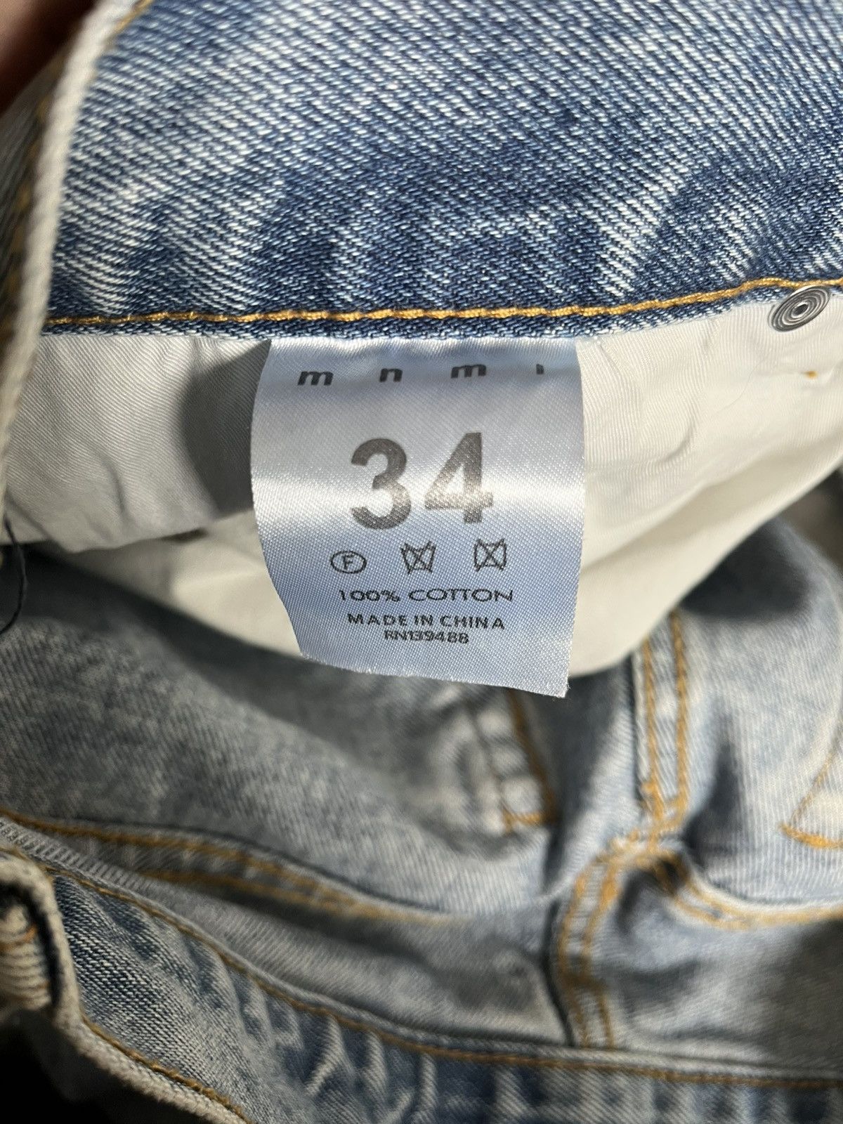 MNML MNML Denim Jean Size US 34 / EU 50 - 4 Thumbnail