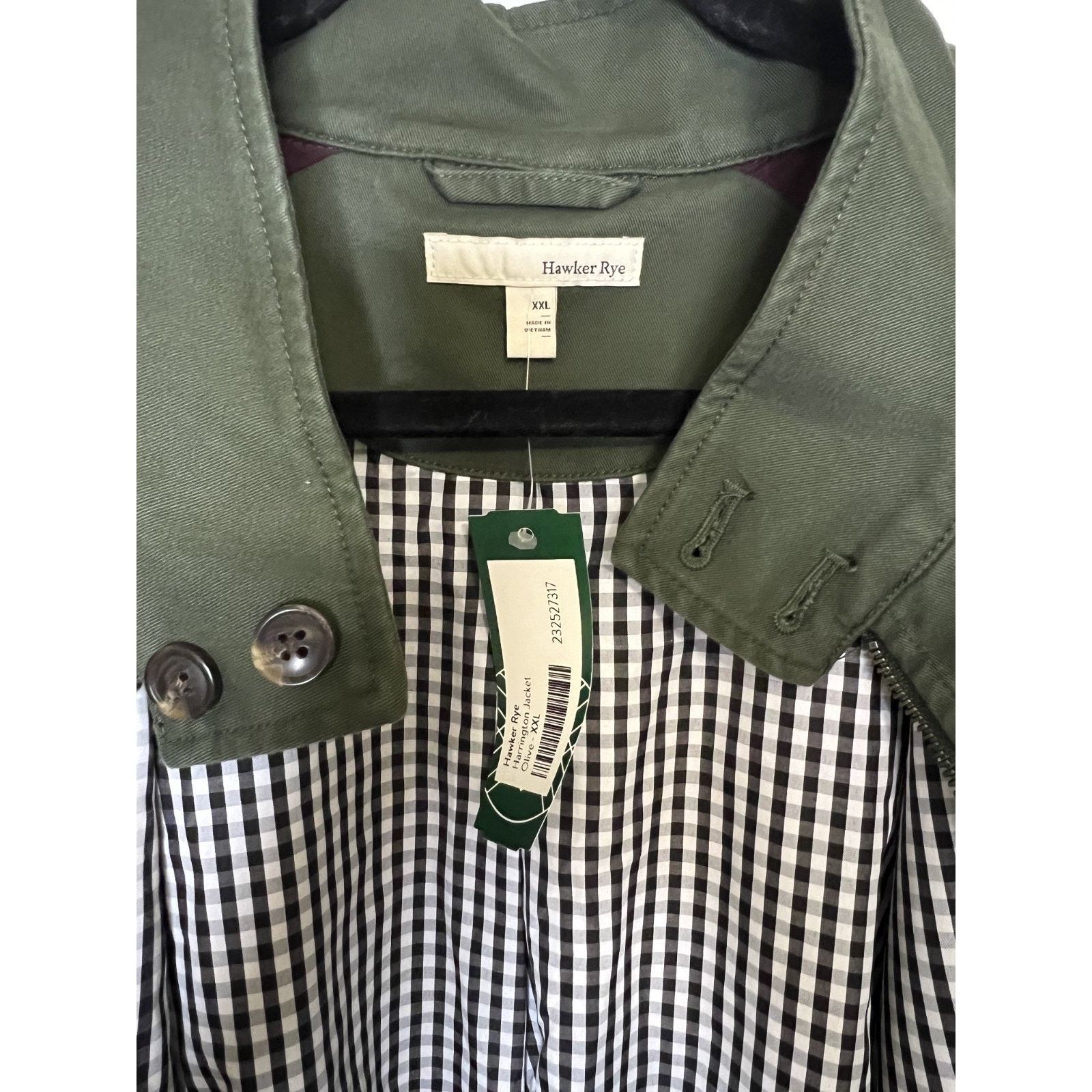 Other Hawker Rye Men’s 2XL Olive Green Full Zip Jacket NWT Size US XXL / EU 58 / 5 - 3 Thumbnail