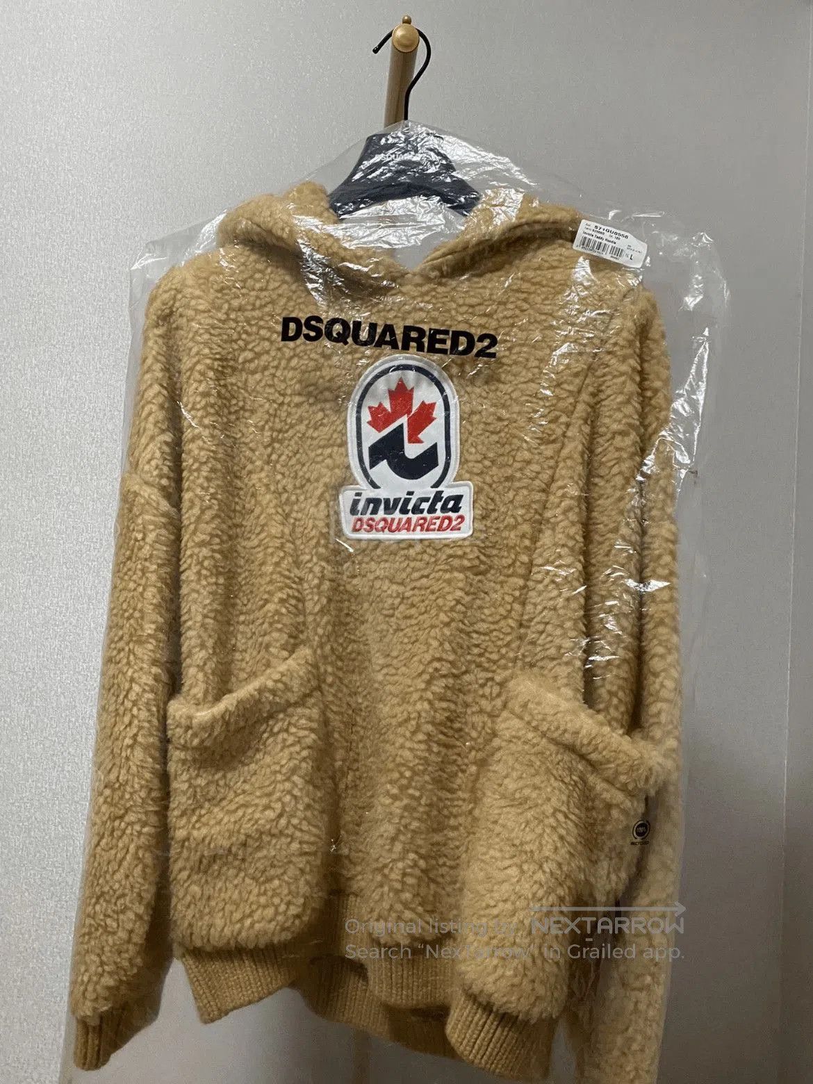 Dsquared2 Dsquared2 22AW Patches Fleece Hoodie. Size US L / EU 52-54 / 3 - 2 Thumbnail
