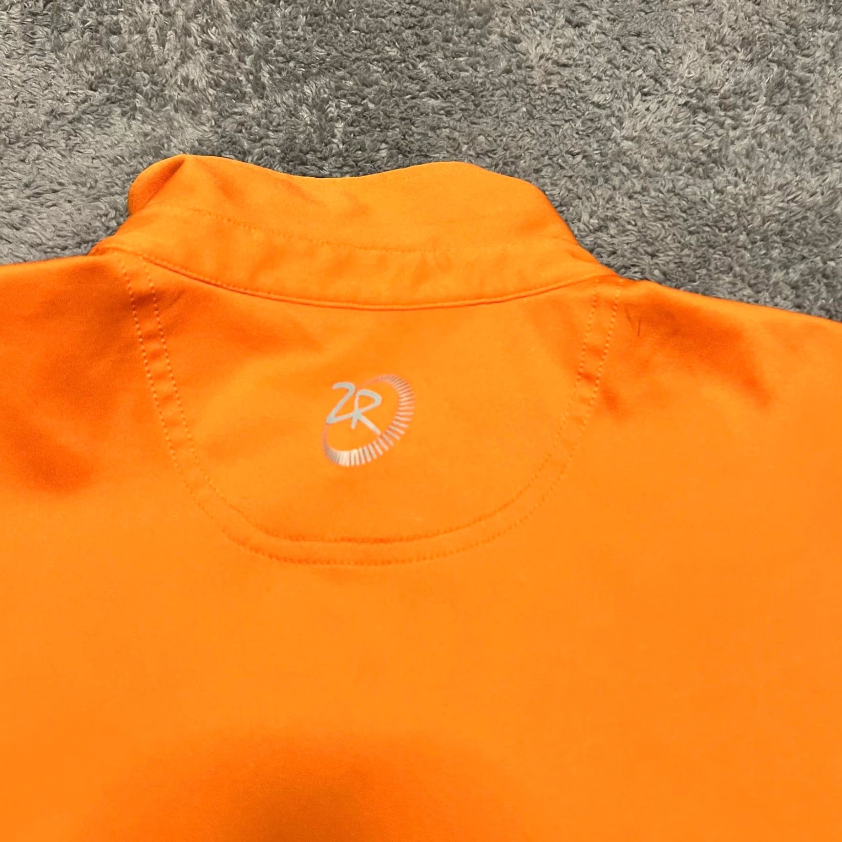 Vintage Zero Restriction Polo Shirt Men XL Orange Performance Tour Series Golf Size US XL / EU 56 / 4 - 3 Thumbnail