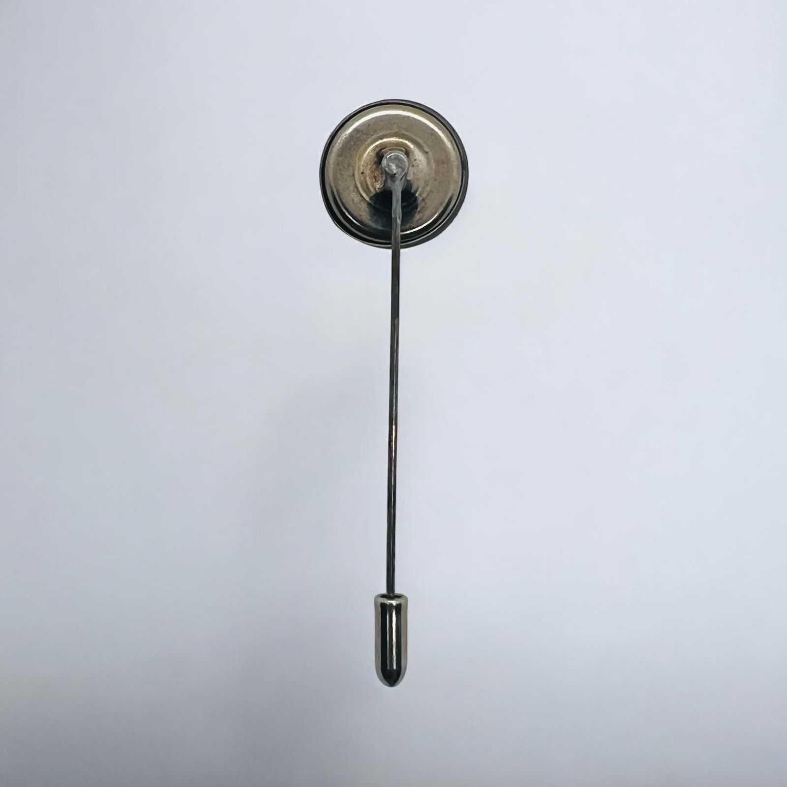 Other Victorian Stick Pin-Lapel Pin-Antique Metal-Brutalist-Steamp Size ONE SIZE - 4 Thumbnail