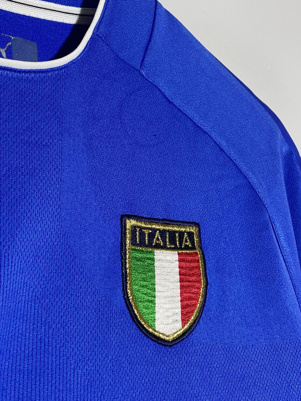 Puma × Vintage National Team Italy Puma 2003 Home Vintage Football Shirt Size US L / EU 52-54 / 3 - 7 Thumbnail