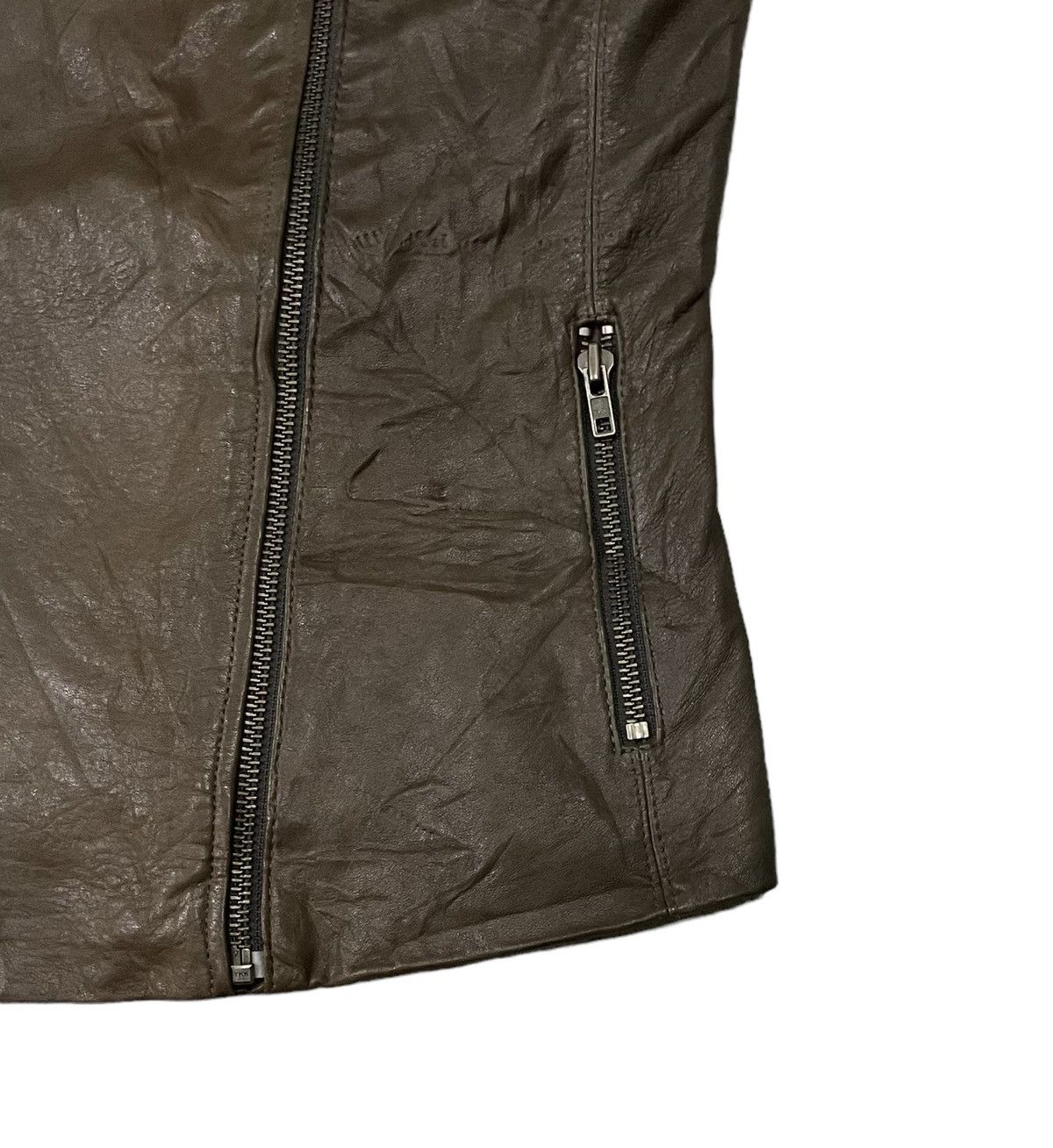 Zadig & Voltaire Vintage Zadig & Voltaire Lukas Lamb Leather Jacket Size XS / US 0-2 / IT 36-38 - 3 Thumbnail