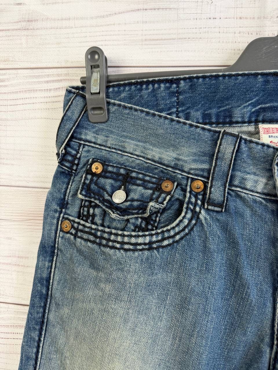 True Religion Vintage 90s True Religion Jeans Size US 29 - 4 Thumbnail