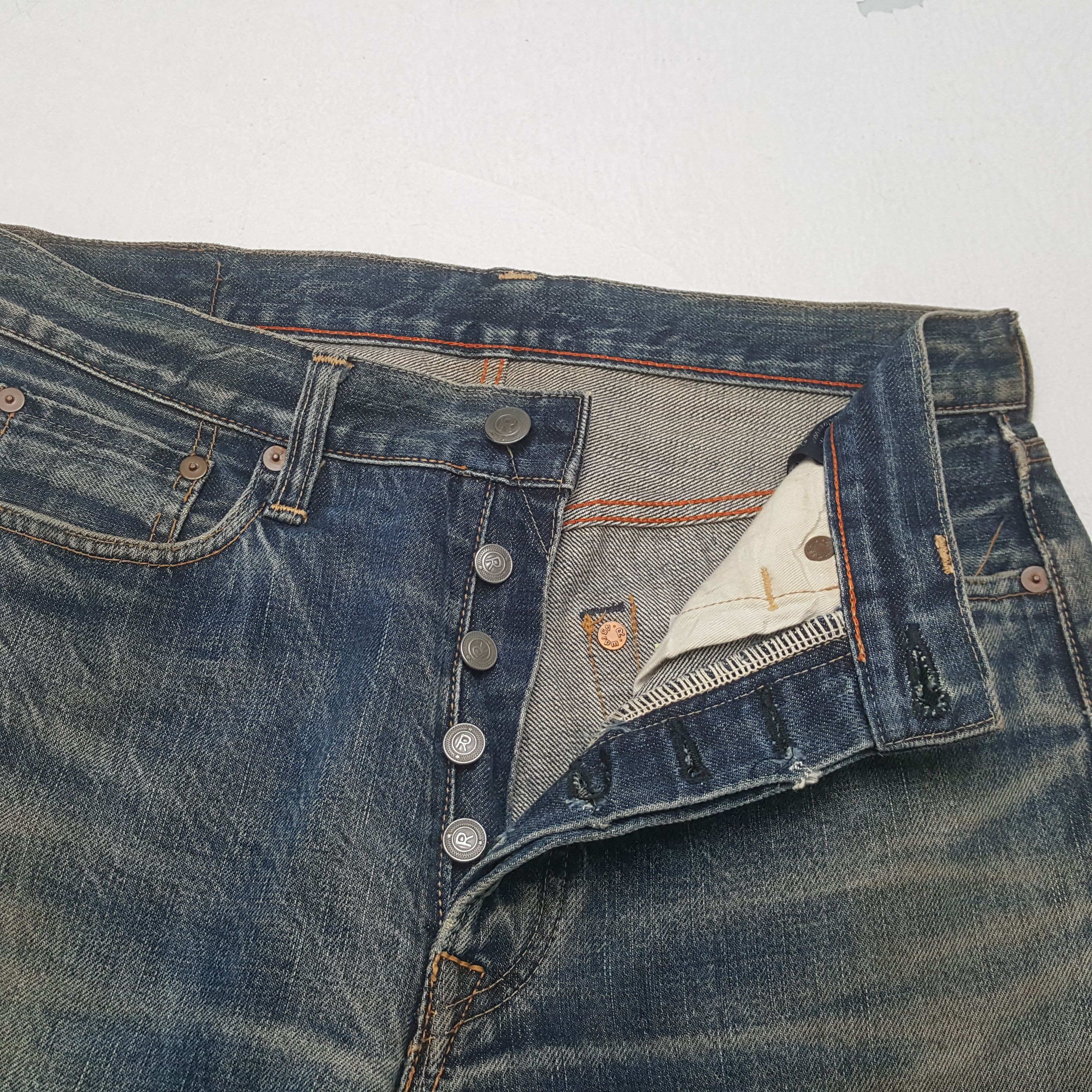 Japanese Brand × Vintage Vintage 45rpm Japanese Brand Distressed Style Jeans Size US 30 / EU 46 - 3 Thumbnail