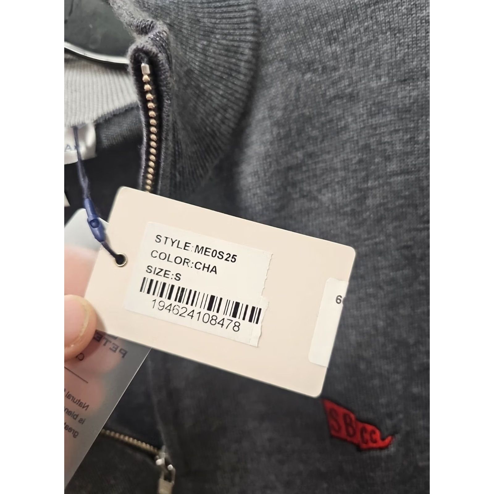Peter Millar Peter Millar Crown Soft Sweater Mens S Merino Wool Blend Gray Crew Neck Pullover Knit Lightweight Classic Golf Active Fall Spring Summer Size US S / EU 44-46 / 1 - 3 Thumbnail