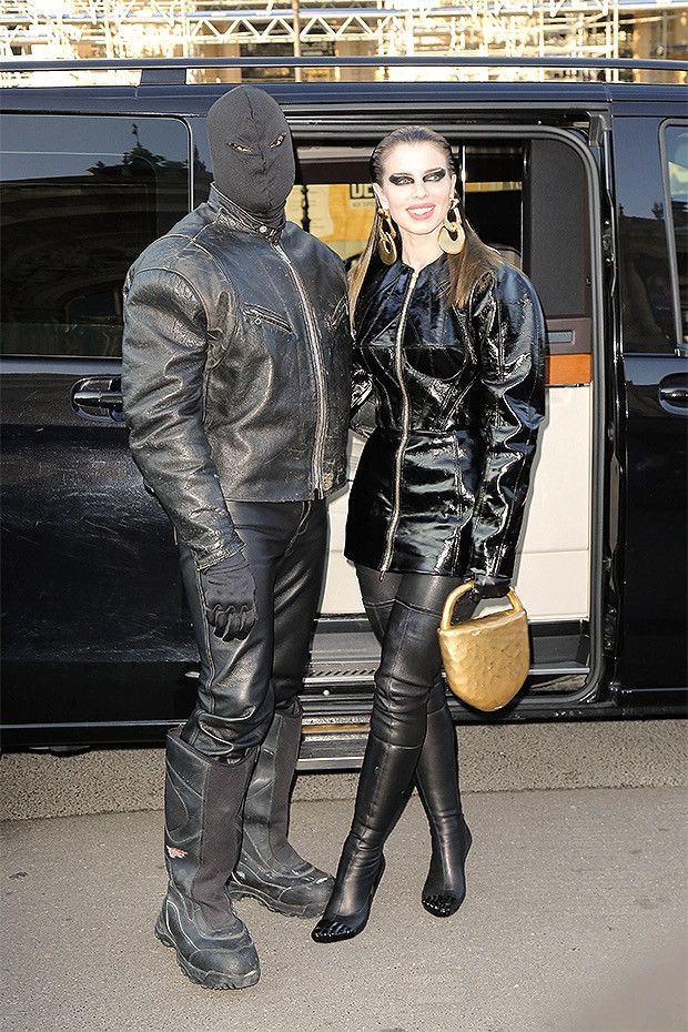 Vintage Hype Gothic Leather Boots Kanye west Style Size US 7.5 / EU 40-41 - 1 Thumbnail