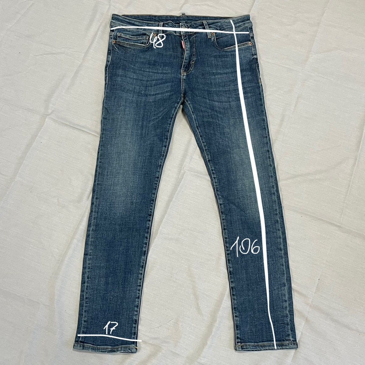 Dsquared2 Dsquared2 blue denim jeans trousers #denim Size US 36 / EU 52 - 2 Thumbnail