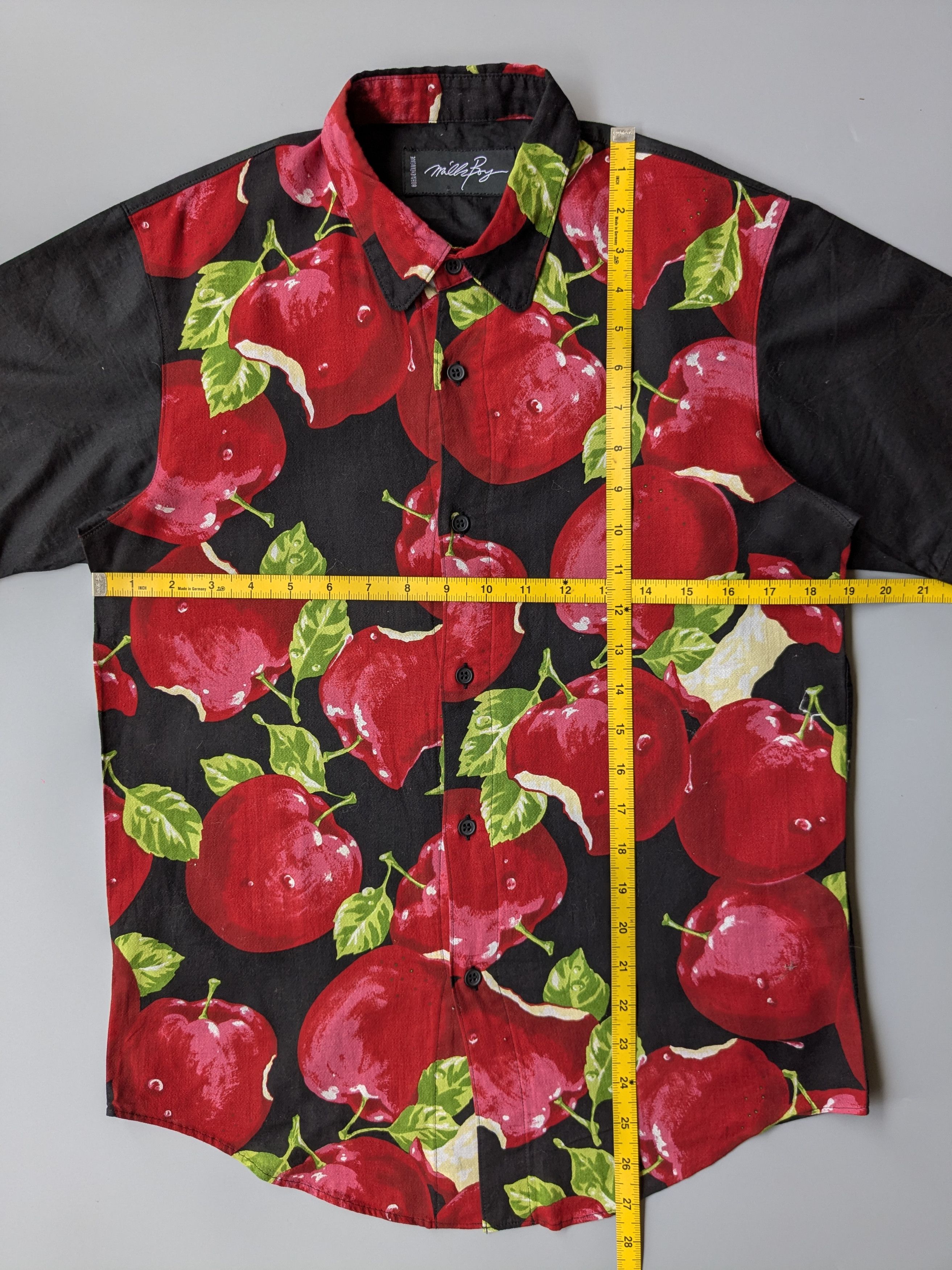 Japanese Brand Milk Boy AOP cherry button up Size US S / EU 44-46 / 1 - 6 Thumbnail