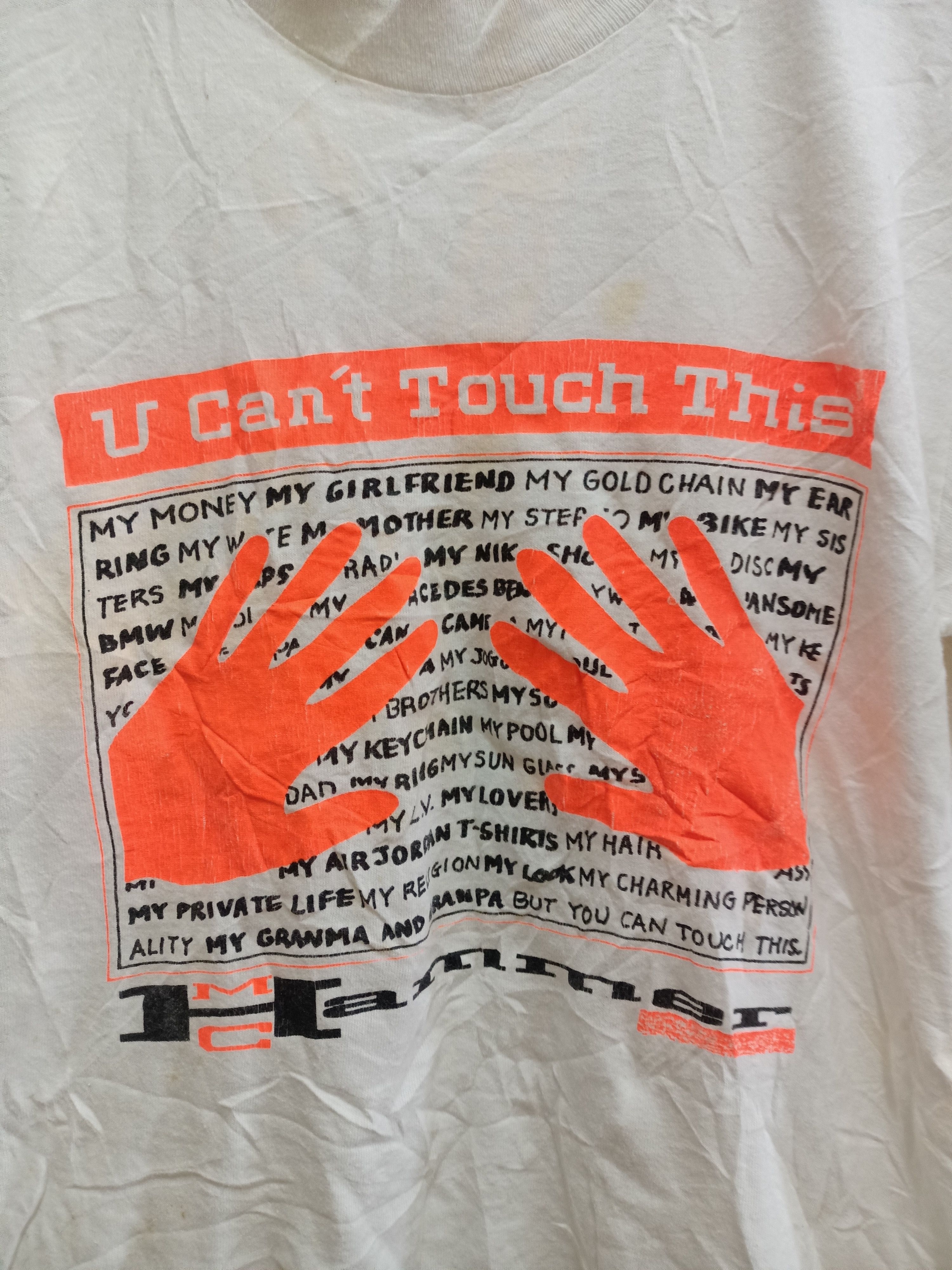 Band Tees Vintage MC Hammer rap tees Size US S / EU 44-46 / 1 - 2 Thumbnail