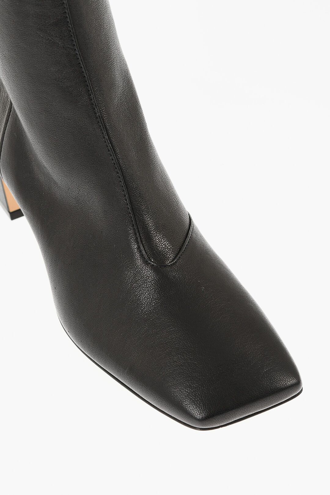 Maison Margiela og1mm1125 Leather Ankle Boots in Black Size US 8 / IT 38 - 5 Thumbnail