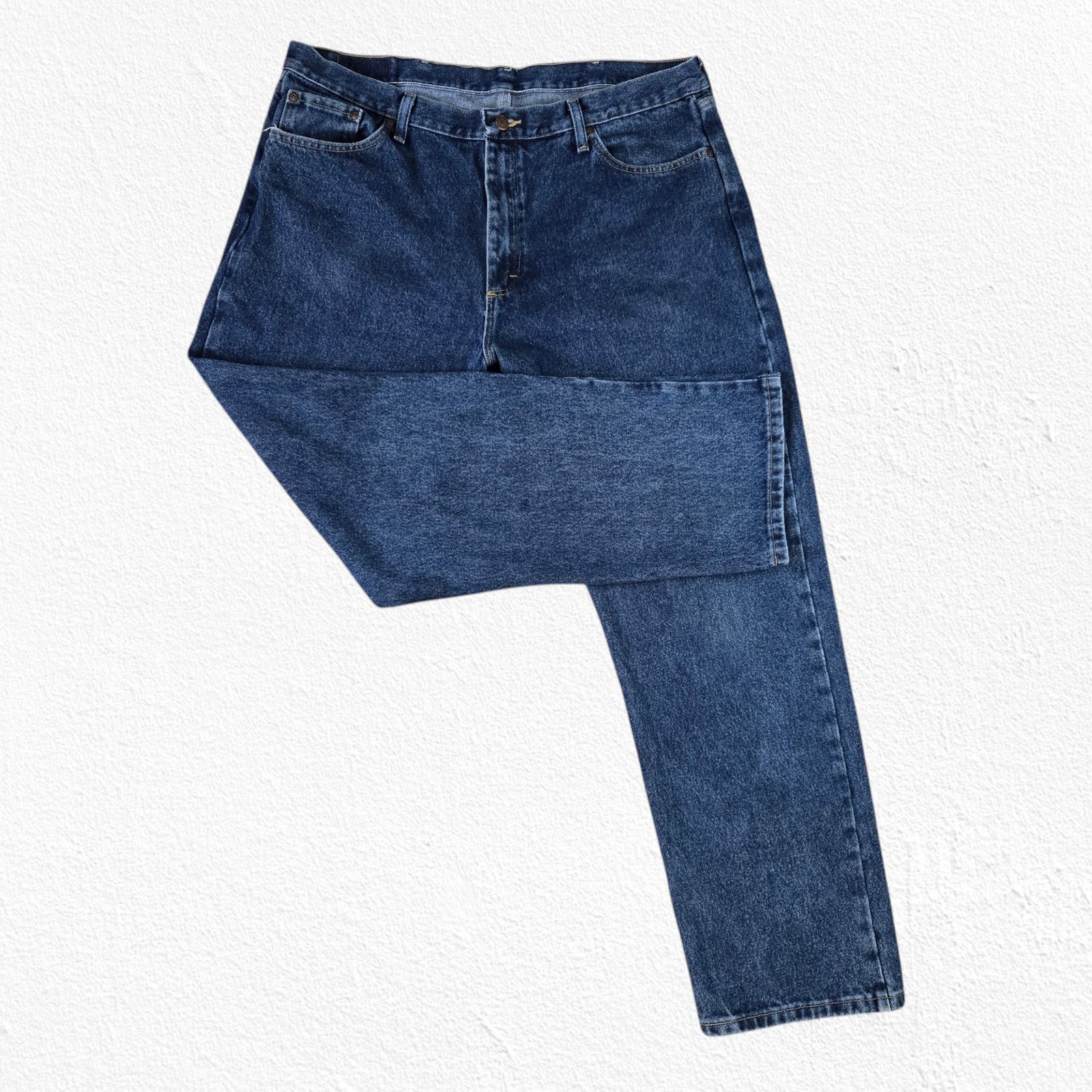 Wrangler 90s Wrangler Dark Wash Relaxed Straight Jeans Size 40 x 32 Size US 40 / EU 56 - 2 Thumbnail