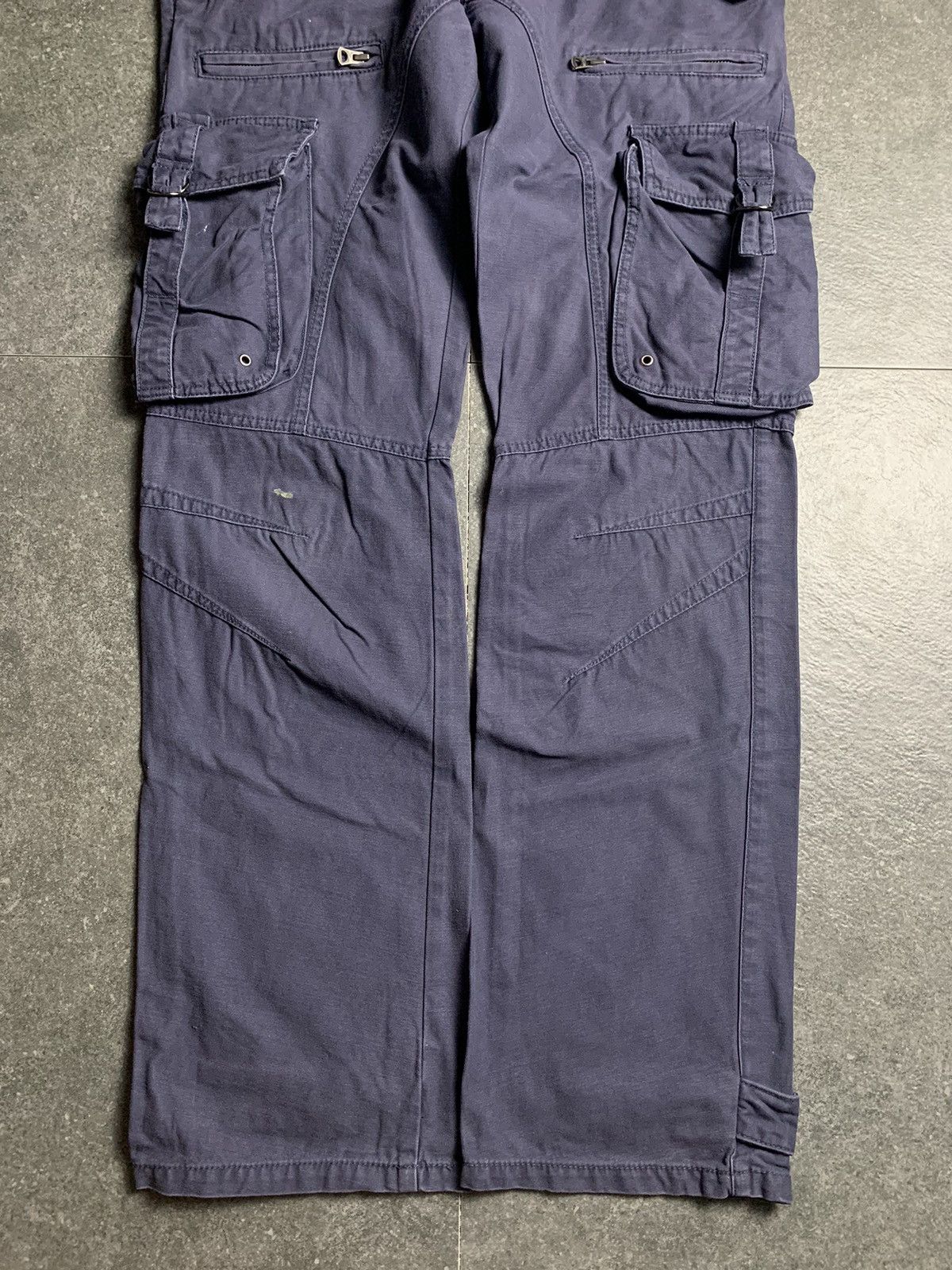 If Six Was Nine × Japanese Brand × Le Grande Bleu (L.G.B.) 2000s Flash Report Gurkha Cargo Pants Size US 33 - 4 Thumbnail