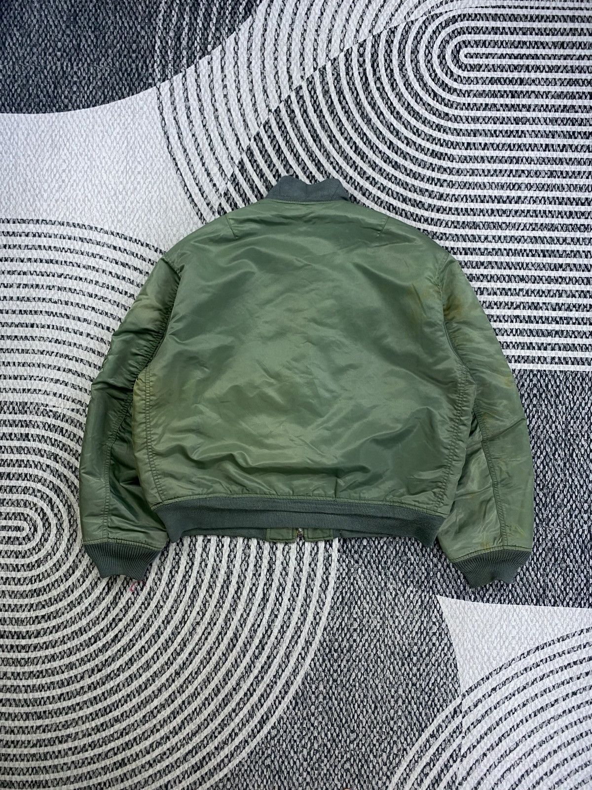 Japanese Brand Vintage U.S Air Force Fullzip Bombers Jacket Size US XL / EU 56 / 4 - 3 Thumbnail