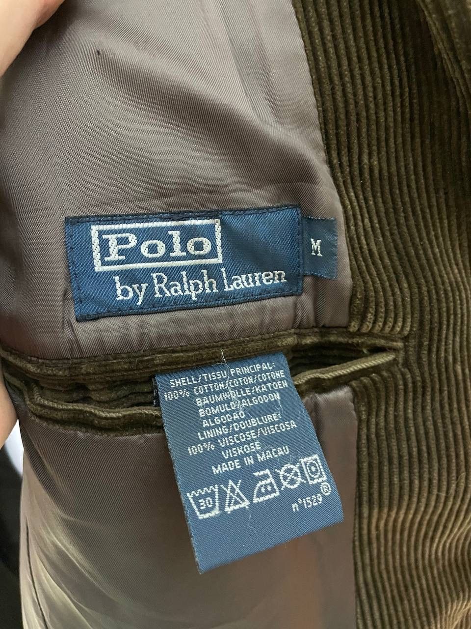 Polo Ralph Lauren × Velvet × Vintage Polo Ralph Lauren Vintage Velvet Blazer Size 48R - 10 Thumbnail