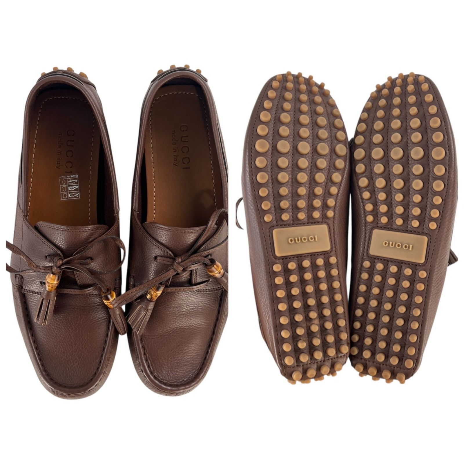 Gucci Gucci Bamboo Tassel Loafer Size US 9 / EU 42 - 6 Thumbnail