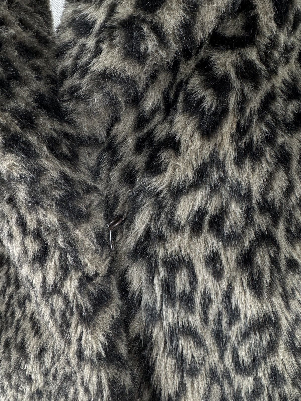 Japanese Brand × Vintage Vintage St Michael Faux Fur Leopard Coat size 14 EUR 42 Size L / US 10 / IT 46 - 3 Thumbnail