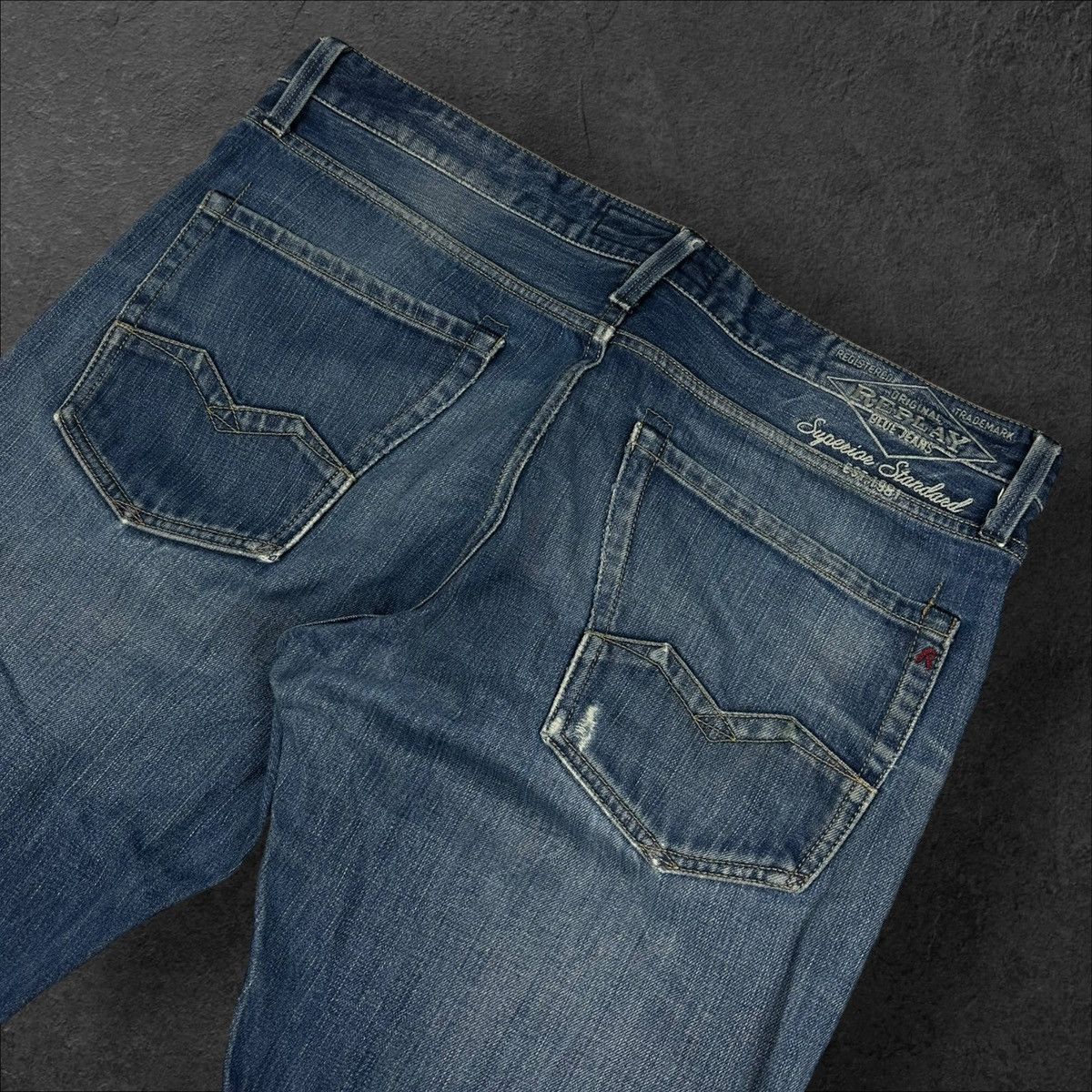 Replay × Vintage Vintage Replay The Blue Jeans Manufacture Denim Pants Size US 36 / EU 52 - 5 Thumbnail
