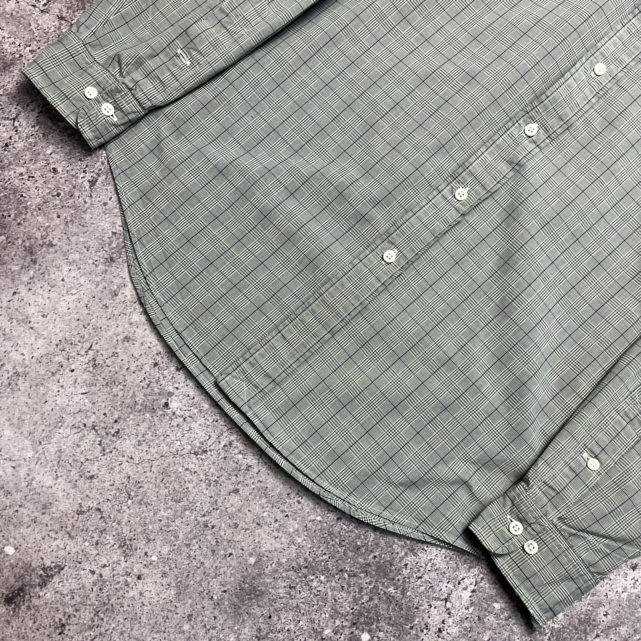 Polo Ralph Lauren Polo Ralph Lauren Plaid Green Long Sleeve Shirt Size M Size US S / EU 44-46 / 1 - 2 Thumbnail