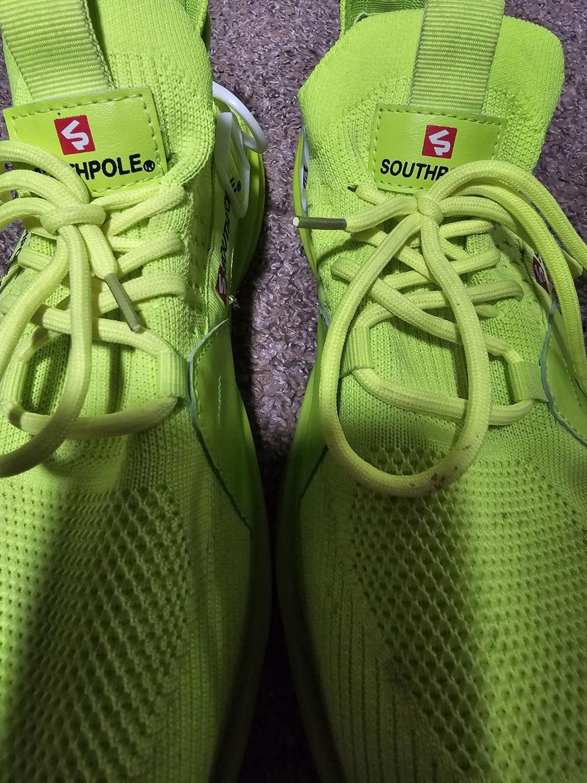 Southpole Southpole Athletic Shoes Men's Size 13 Rare NEON Green! Size US 13 / EU 46 - 4 Thumbnail