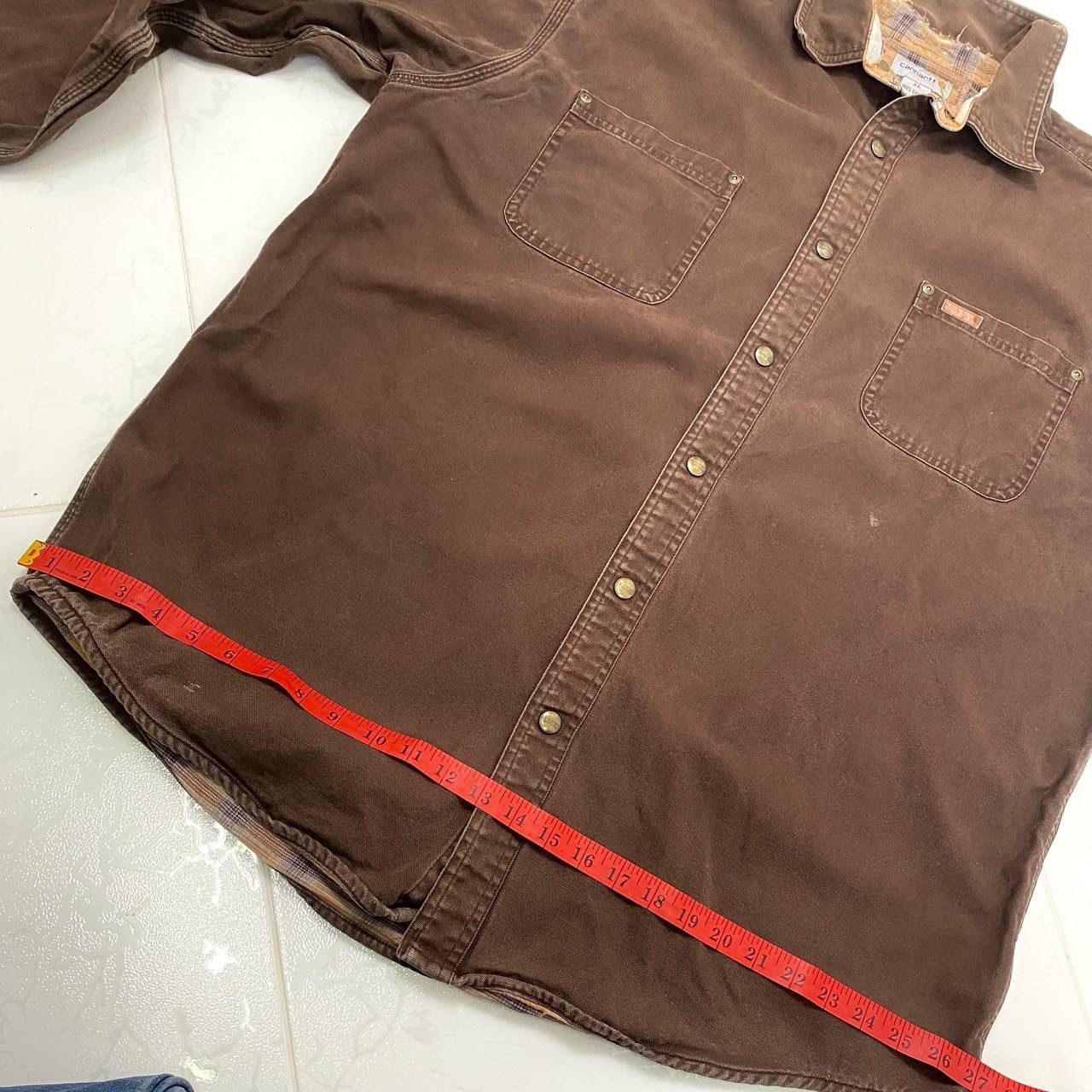 Carhartt Carhartt DucknCanvas Flannel Line Jacket Size US M / EU 48-50 / 2 - 12 Thumbnail