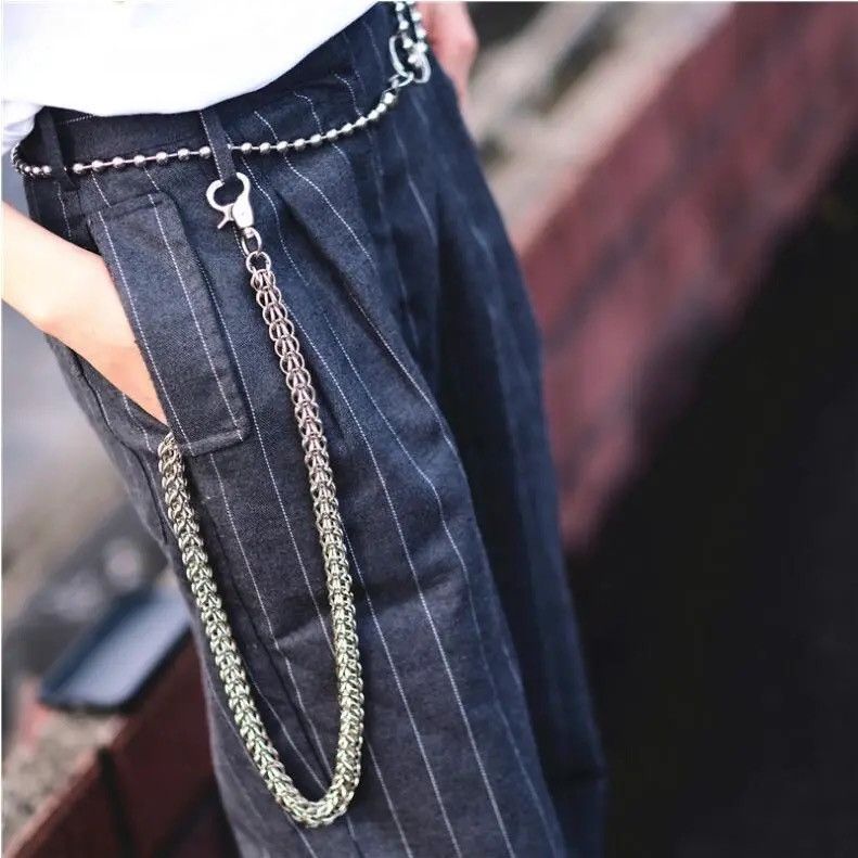 Jewelry Motorcycle Cars Keychain Metal Wallet Belt Chain Size ONE SIZE - 1 Thumbnail