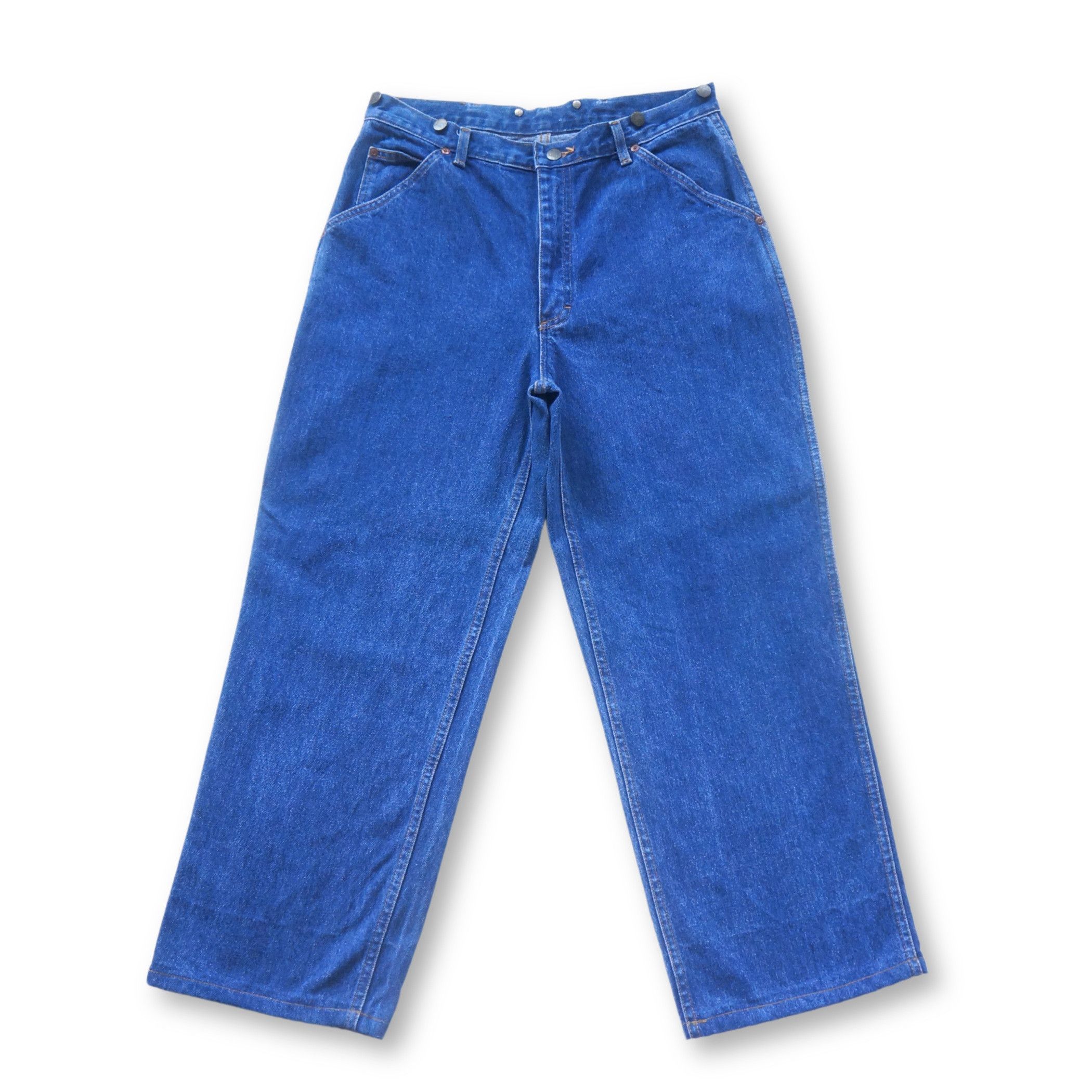 LEE Baggy High Waisted Blue Jeans