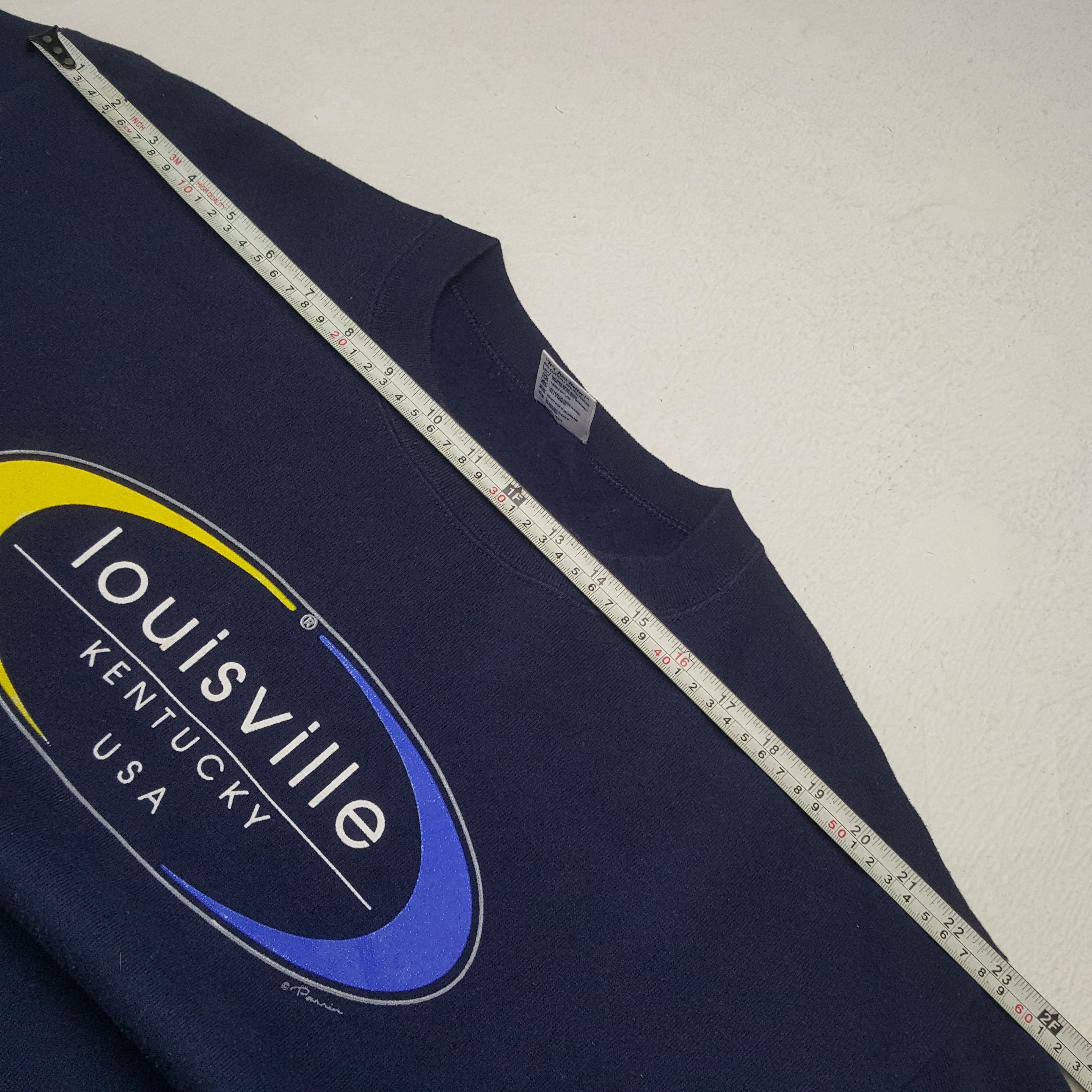 Vintage LOUISVILLE Kentucky USA Vintage Sweatshirt C286N5 Size US L / EU 52-54 / 3 - 9 Thumbnail