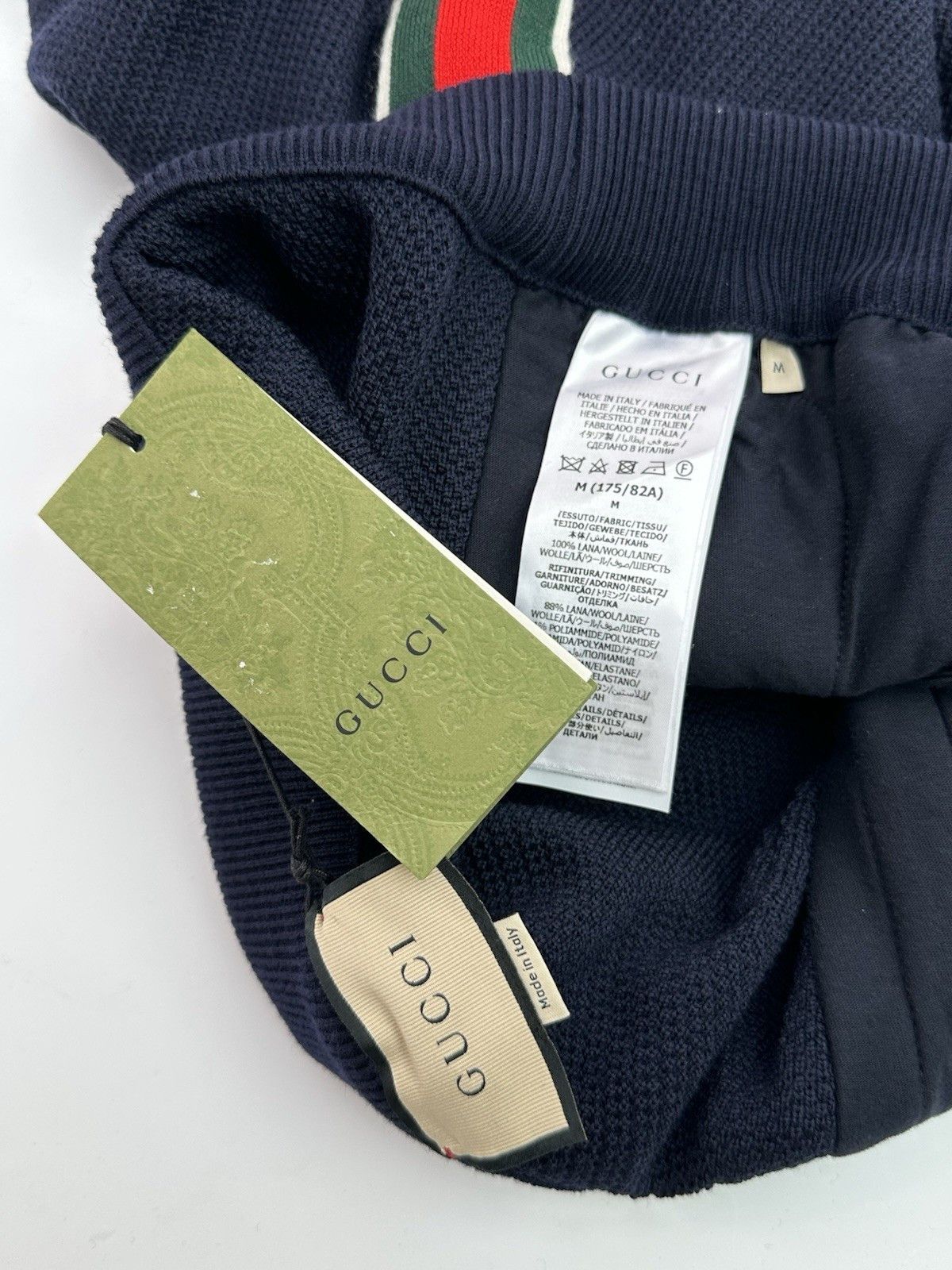 Gucci New Gucci Men's Joggers Size-M Size US 32 / EU 48 - 12 Thumbnail
