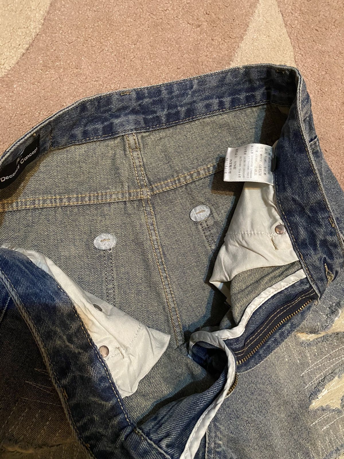 If Six Was Nine If six was nine Japanese Jeans camouflage Distressed Denim Size US 34 / EU 50 - 11 Thumbnail