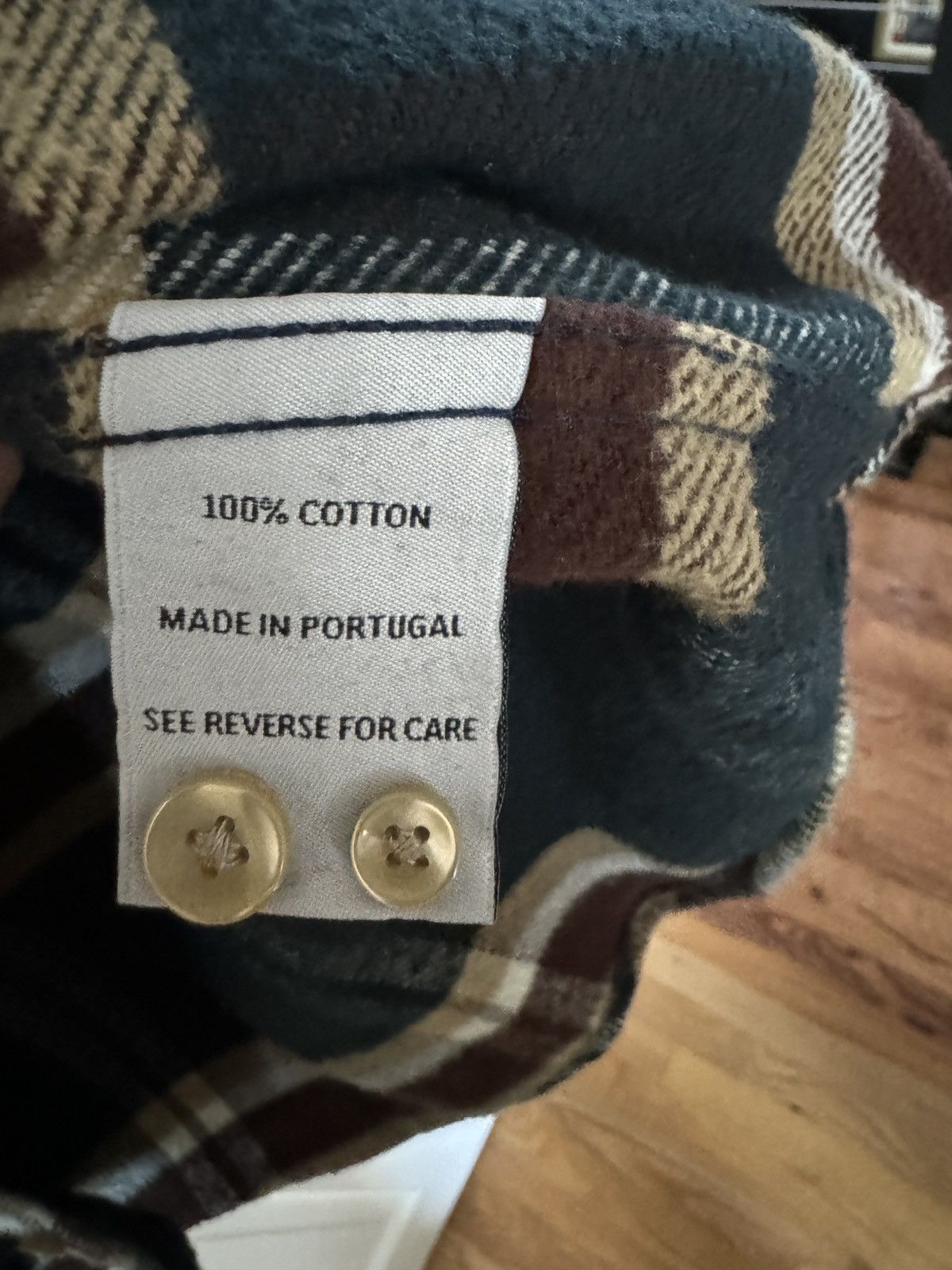 Portuguese Flannel Portugese Flannel heavy weight shirt Size US XXL / EU 58 / 5 - 4 Thumbnail
