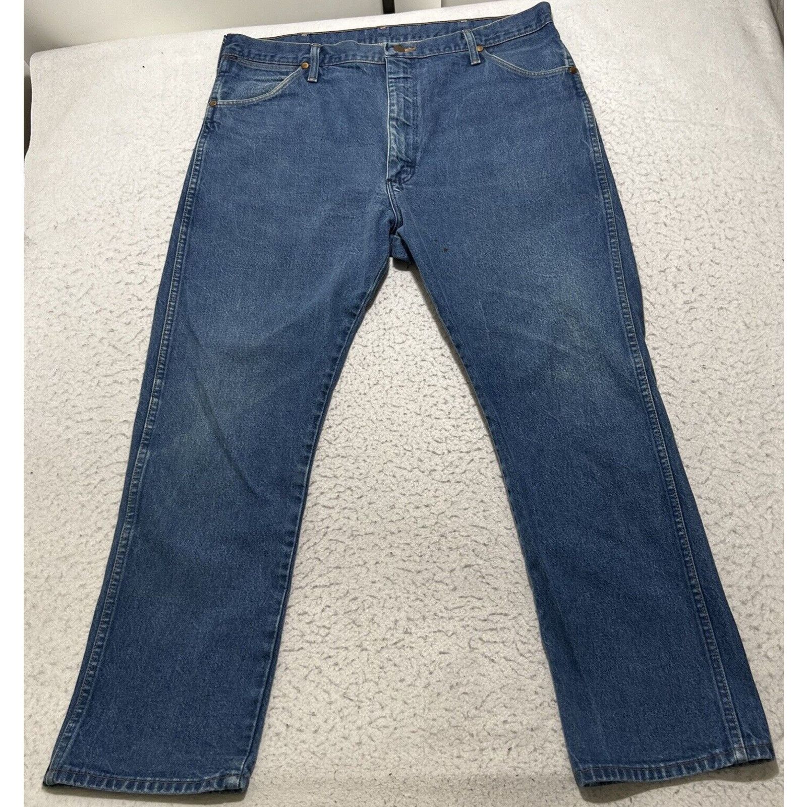 Wrangler Vintage Wrangler Western Straight Denim Blue Jeans Size US 38 / EU 54 - 1 Thumbnail