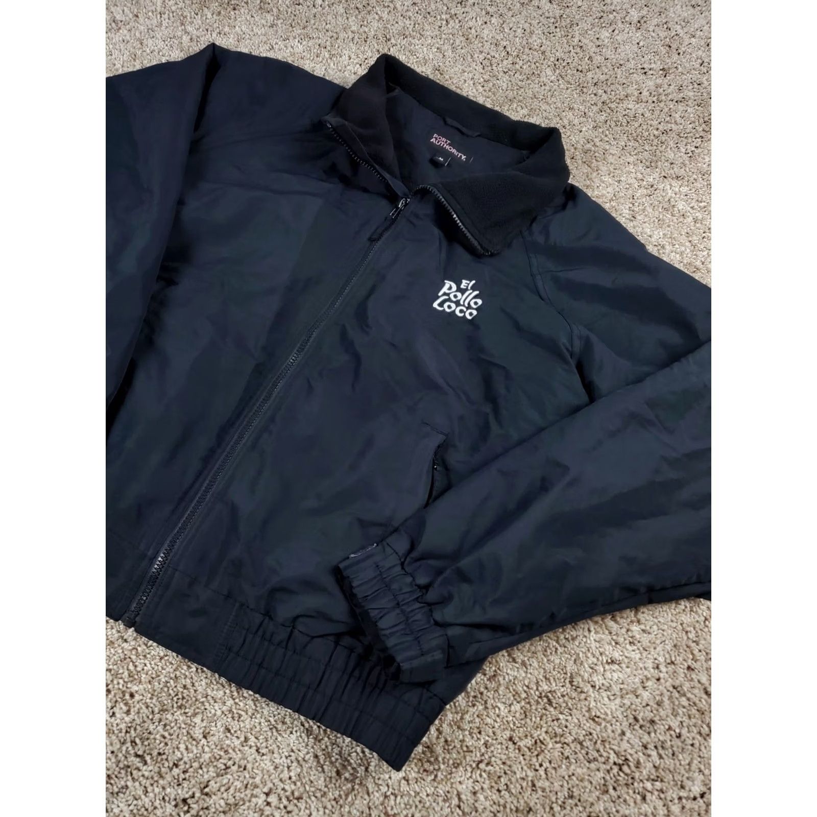 Port Authority Port Authority El Pollo Loco Work Jacket Medium Black Full Zip Long Sleeve Size US M / EU 48-50 / 2 - 2 Thumbnail