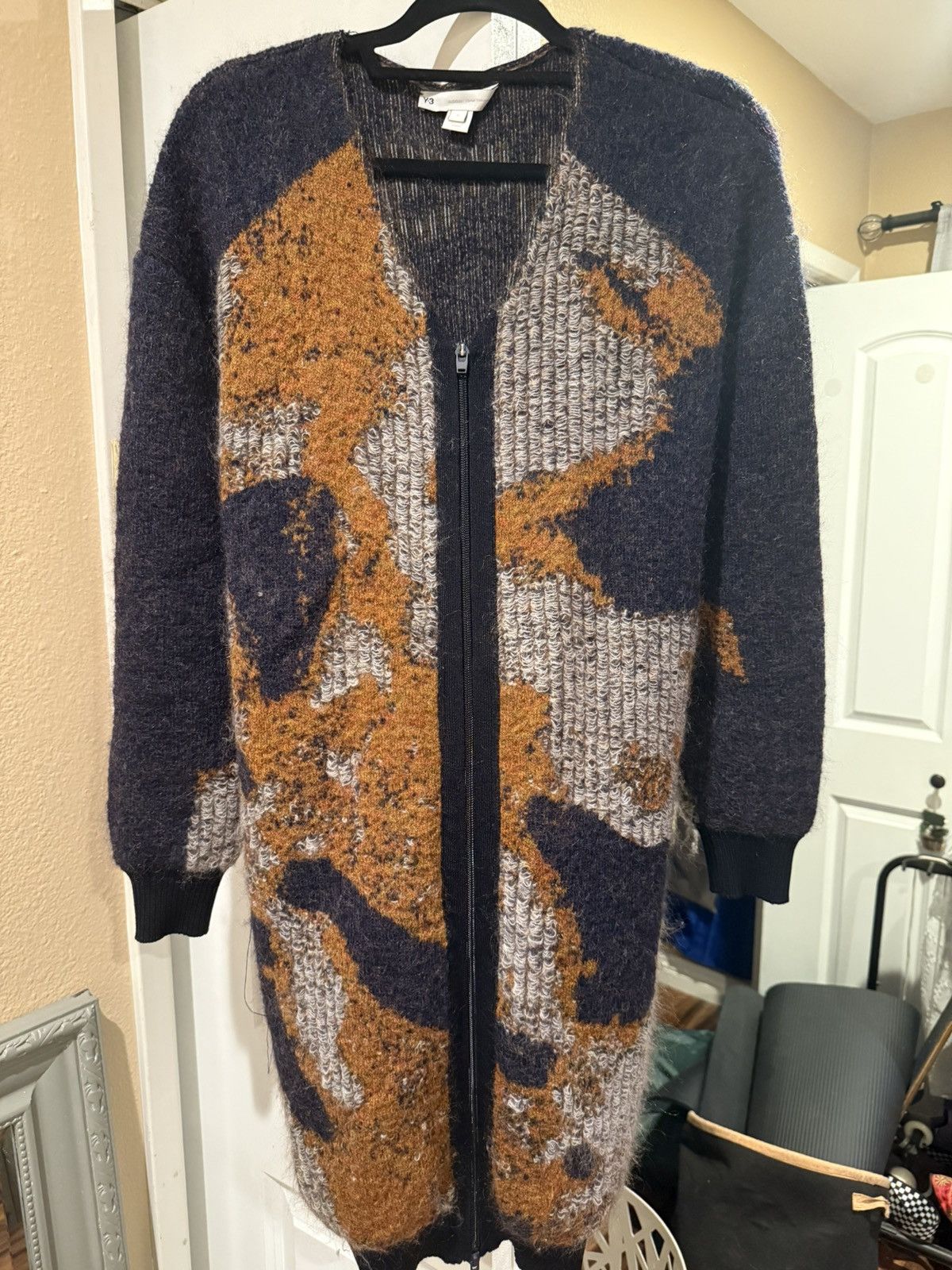 Y-3 Yohji Yamamoto wool knit sweater Size US S / EU 44-46 / 1 - 1 Thumbnail