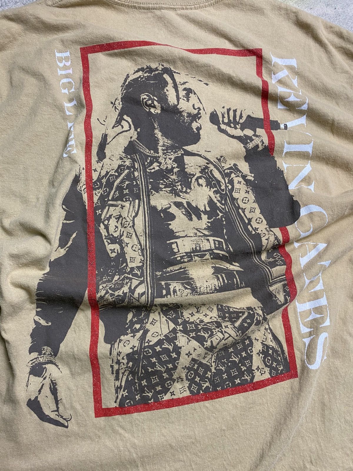 Japanese Brand Official TShirt The BIG LYFE Song Kevin Gate American Rapper Size US L / EU 52-54 / 3 - 6 Thumbnail
