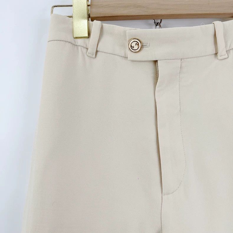 Gucci Gucci Beige flared suit pants 2504-Nextarrow Size 24" / US 00 / IT 34 - 4 Thumbnail