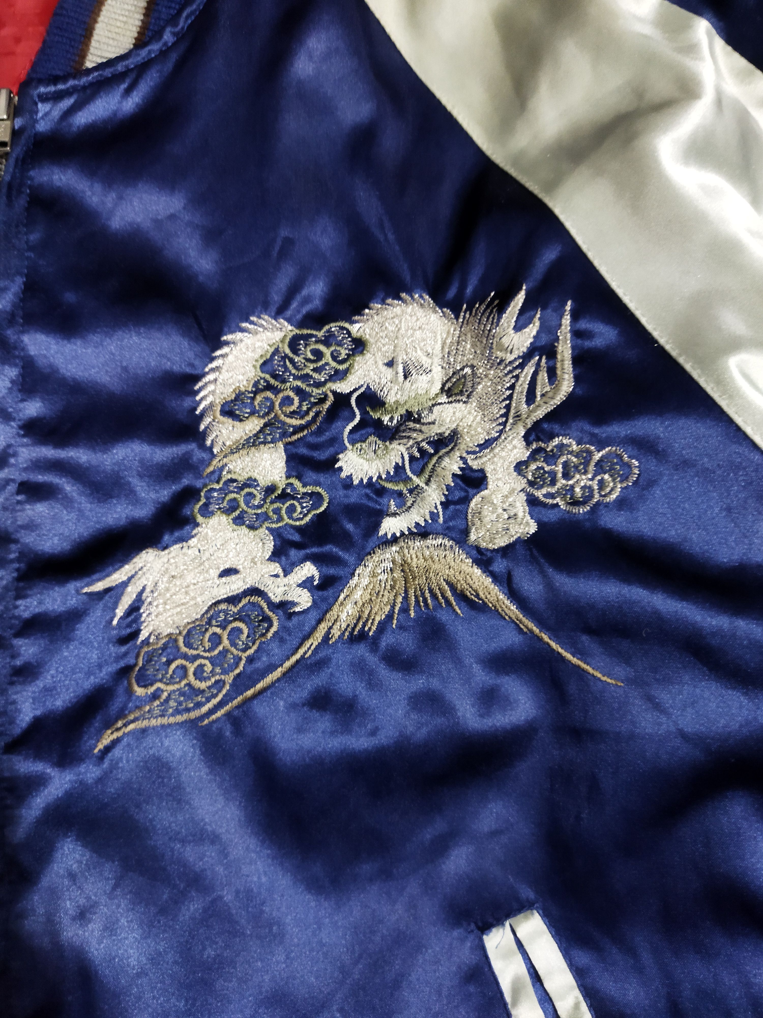 Other Sukajan Japan Dragon Embroidery Jacket Size US L / EU 52-54 / 3 - 3 Thumbnail