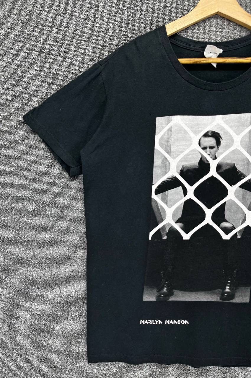 Marilyn Manson Vintage Marilyn Manson Punk Rock Band Tees T Shirts Size US XL / EU 56 / 4 - 3 Thumbnail