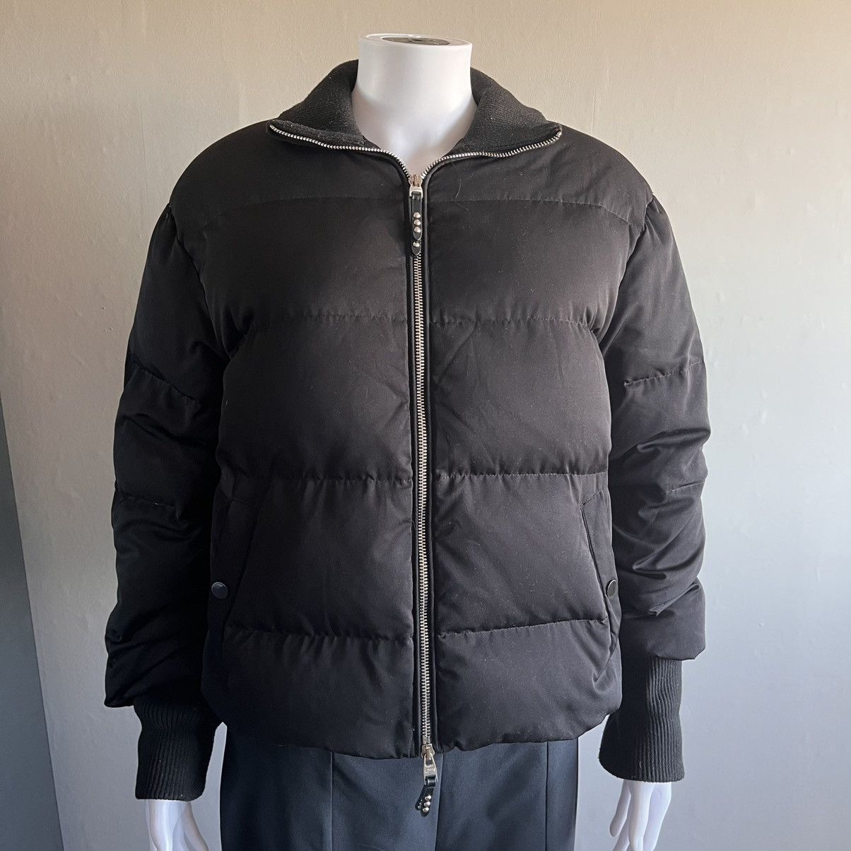 Alexander McQueen Alexander McQueen Mainline Goose Down Silk Puffer Jacket Size S / US 4 / IT 40 - 10 Thumbnail