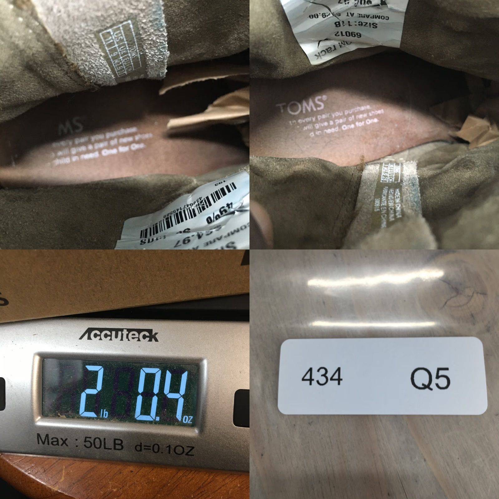 Toms TOMS Boots Womens 11 Ankle Booties Block Heels Casual Beige Suede Side Zip Shoes Size US 11 / IT 41 - 10 Thumbnail