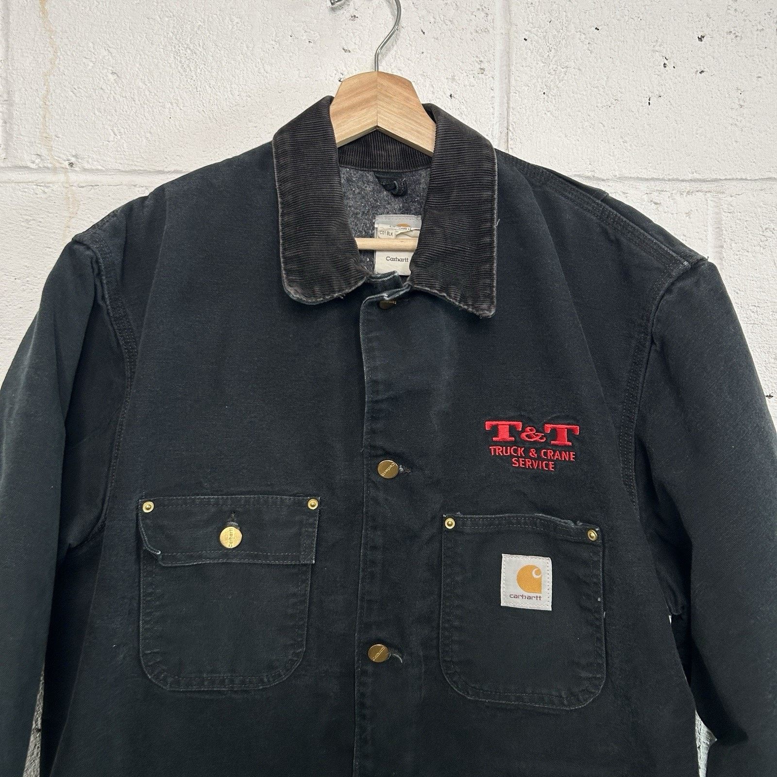 Carhartt Vintage Carhartt Blanket-Lined Chore Coat “Black” C01 BLK Size US XL / EU 56 / 4 - 3 Thumbnail