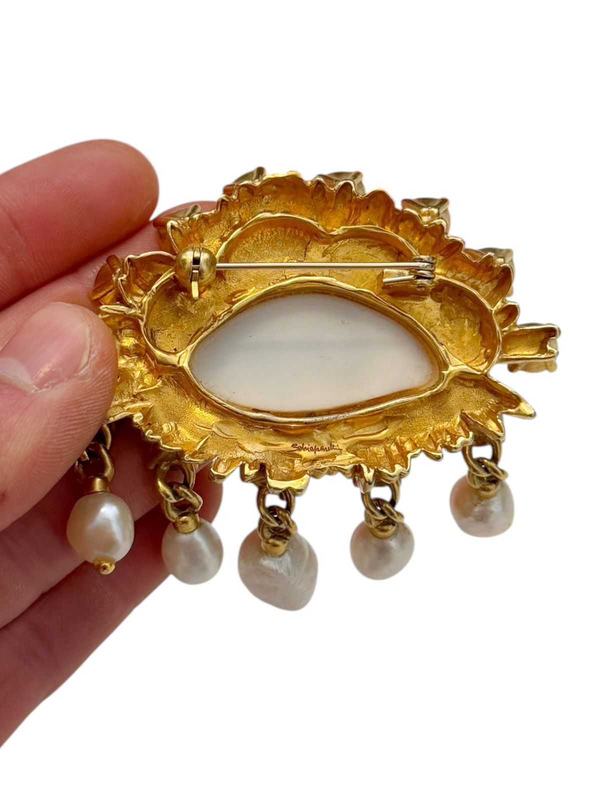 Other Schiaparelli Eye Crystal Brooch Pin Size ONE SIZE - 5 Thumbnail