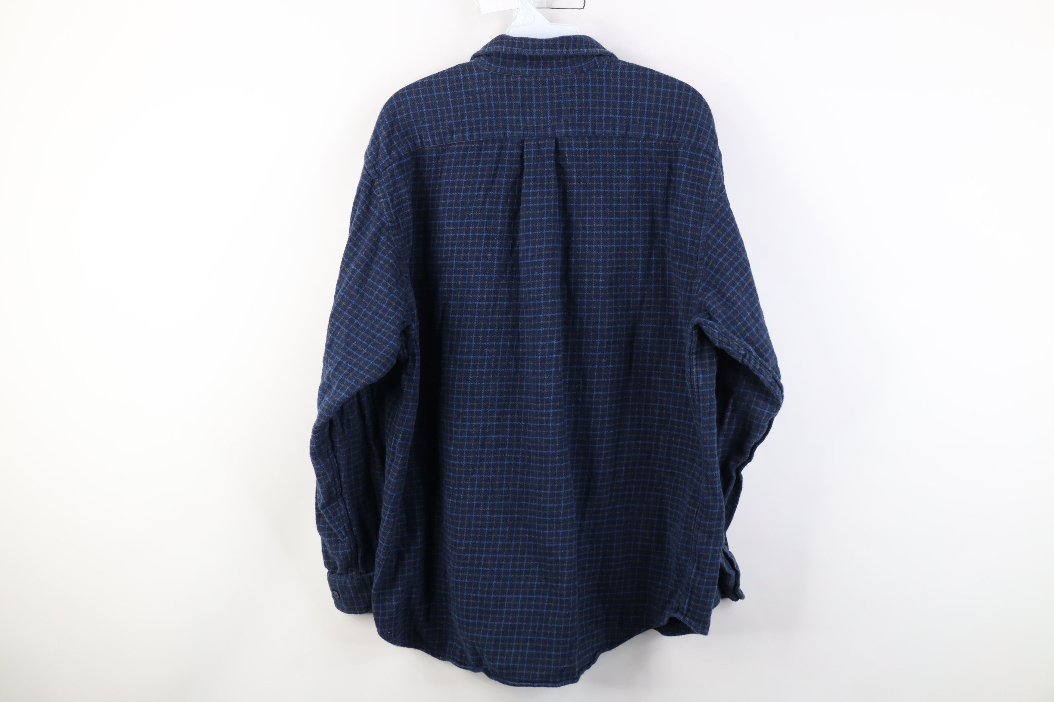 Eddie Bauer Vintage 90s Eddie Bauer Flannel Collared Button Shirt Plaid Size US L / EU 52-54 / 3 - 8 Thumbnail