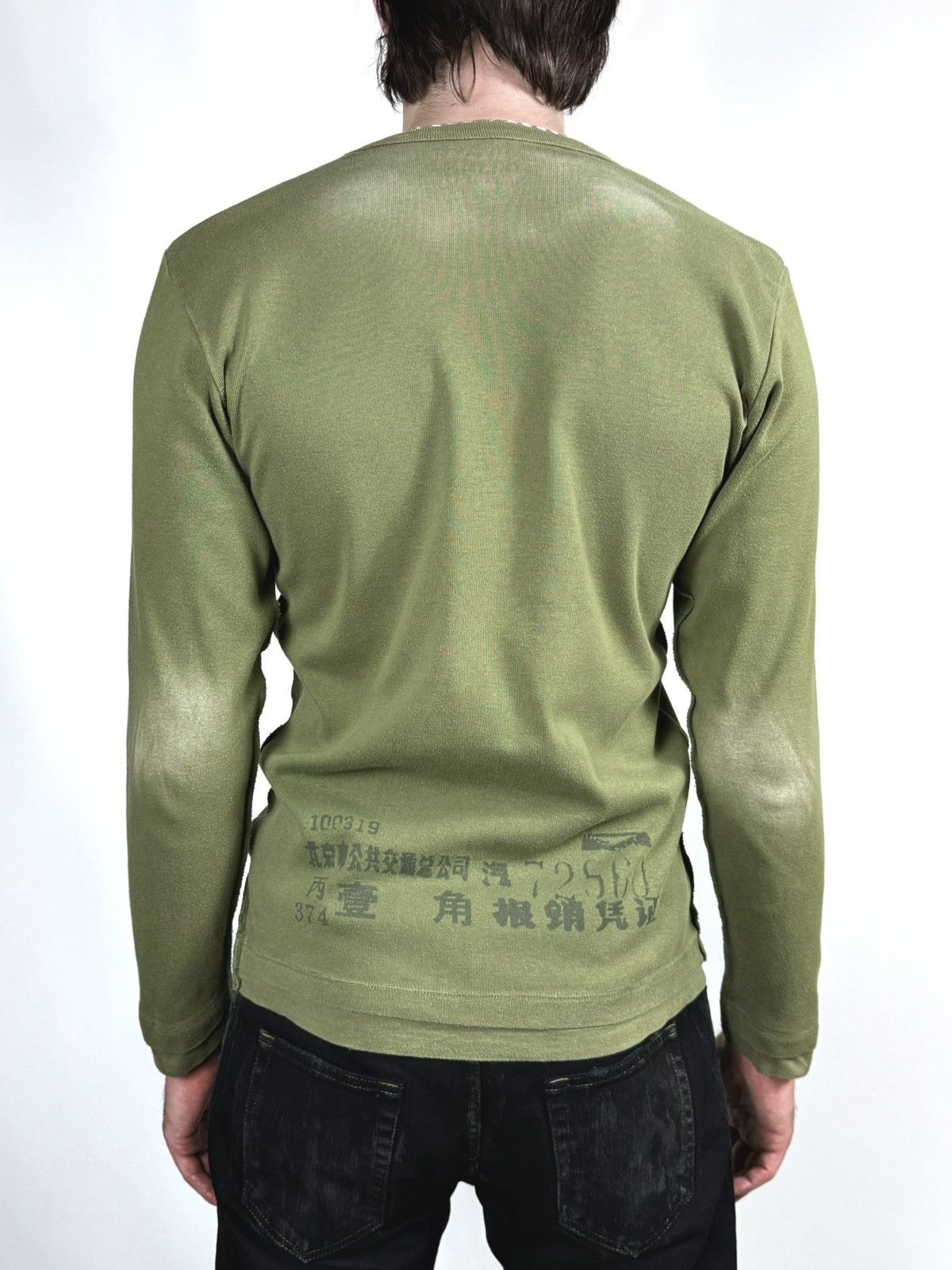 Mason's Vintage Y2k Mason’s Grunge Japanese Long Sleeve Shirt Size US L / EU 52-54 / 3 - 5 Thumbnail