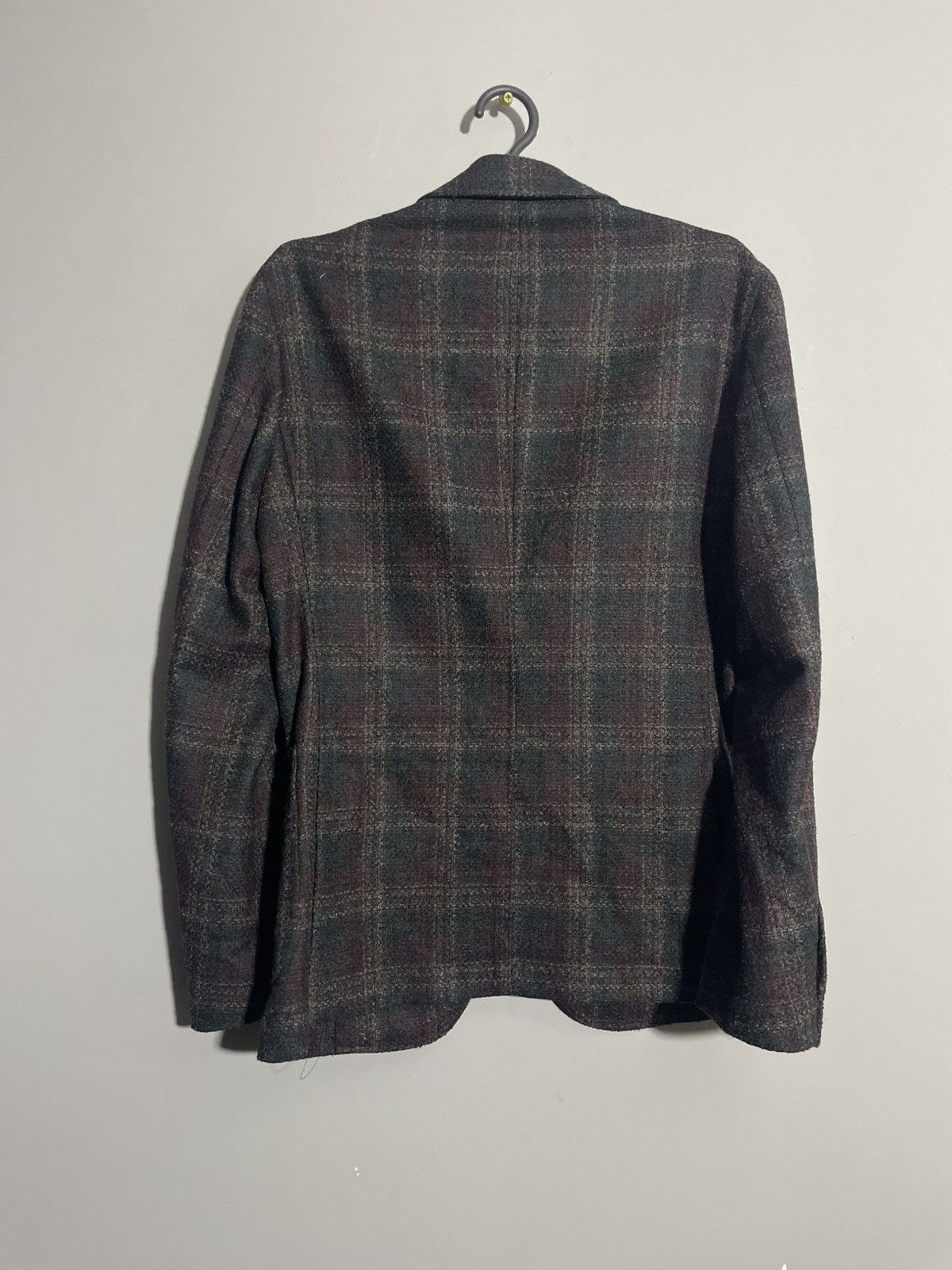 Paoloni Paoloni Knit Wool Men’s blazer Size 46R - 6 Thumbnail