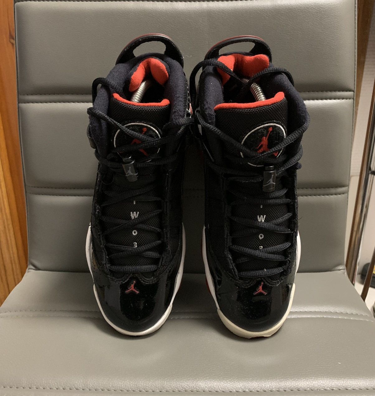 Jordan Brand Jordan 6 Rings high top sneakers 7Y black 40 size Size US 7 / EU 40 - 3 Thumbnail